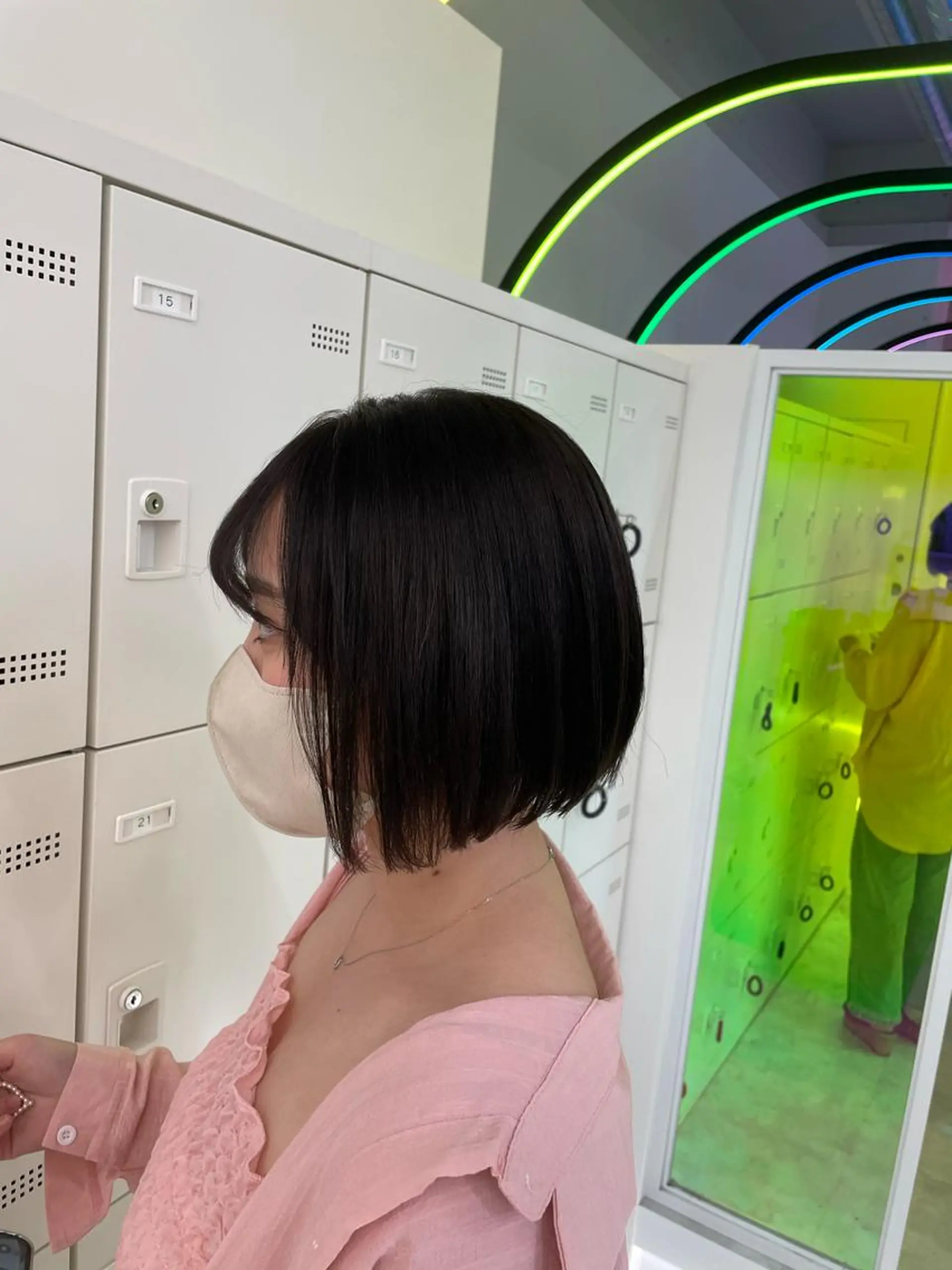 ミディアム ヘアアレンジ カット 縮毛矯正 トリートメント 縮毛矯正/髪質改善/ ブリーチ毛/木元渓太のヘアスタイル