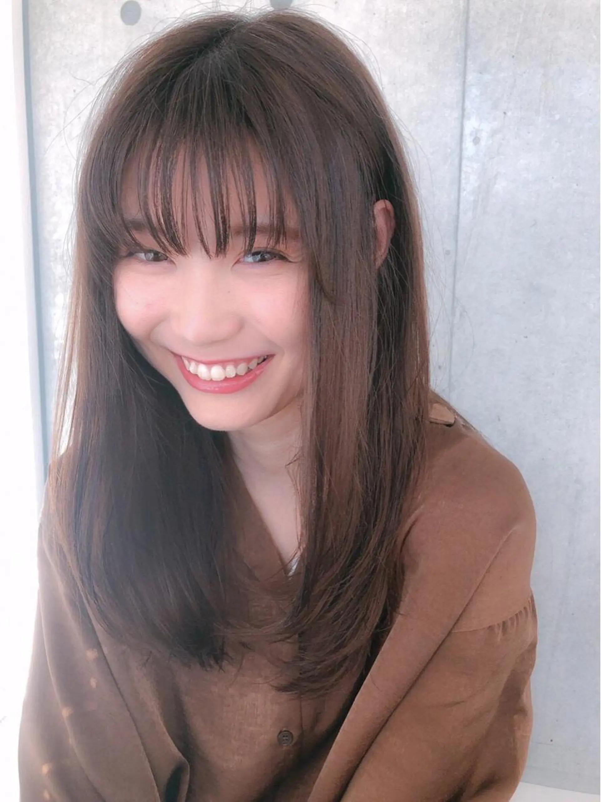 ロング カット 縮毛矯正 トリートメント ヘッドスパ 💍Story川越 オフィシャル💍のヘアスタイル