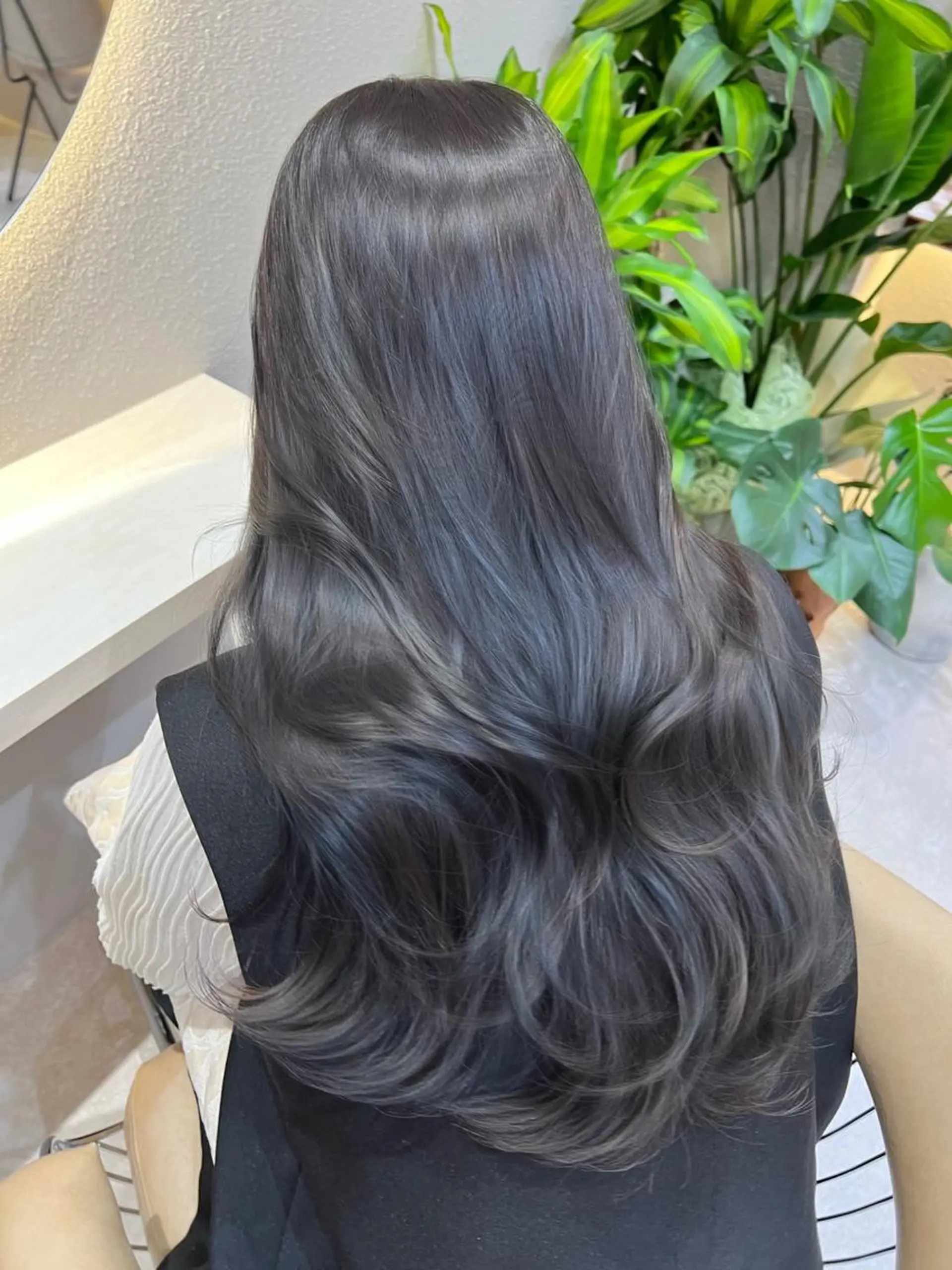 ロング カラー ヘアカラー トリートメント レイヤーカット/ 顔周り 五島巨幹のヘアスタイル