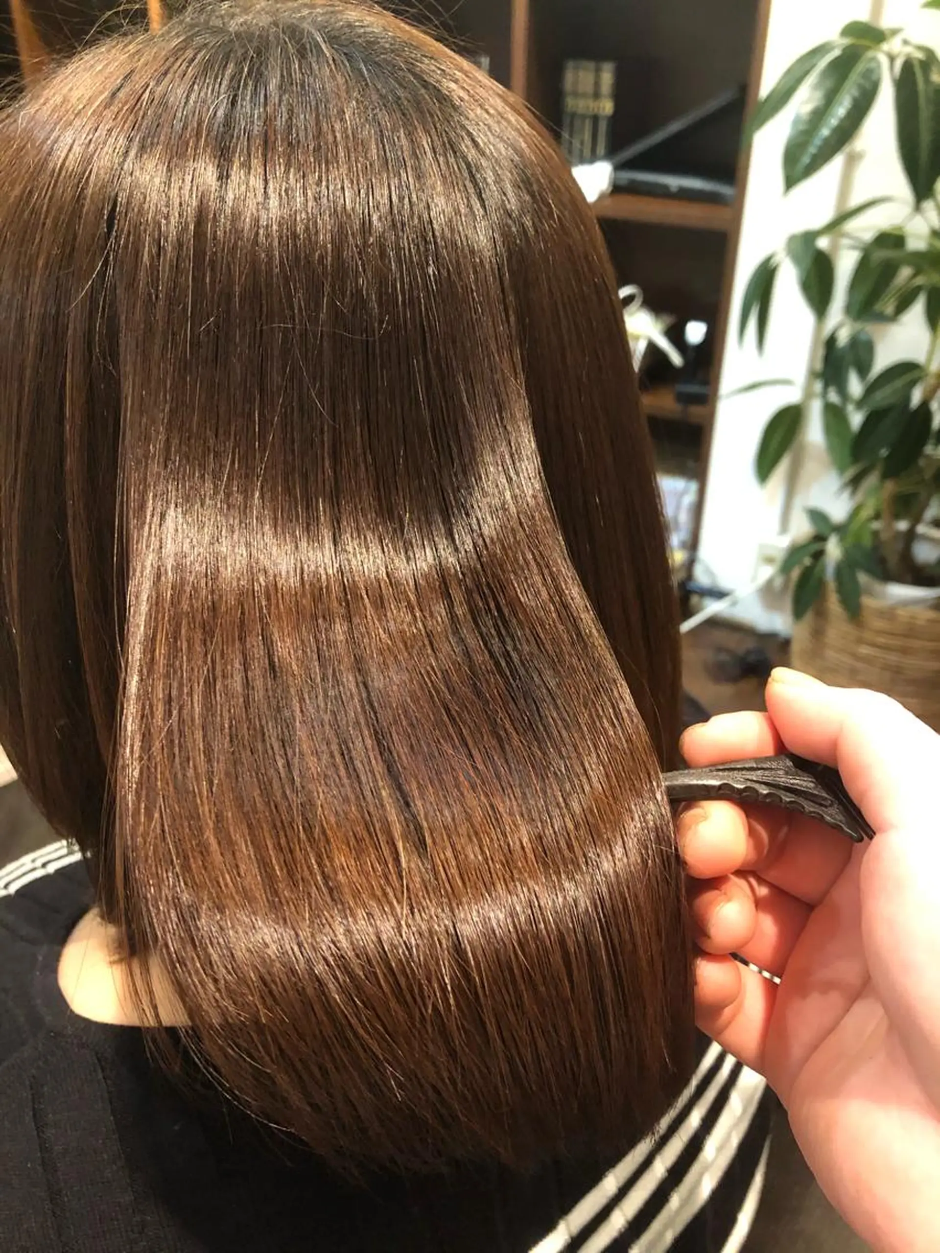 ショート カラー 髪質改善 加茂 綾香のヘアスタイル