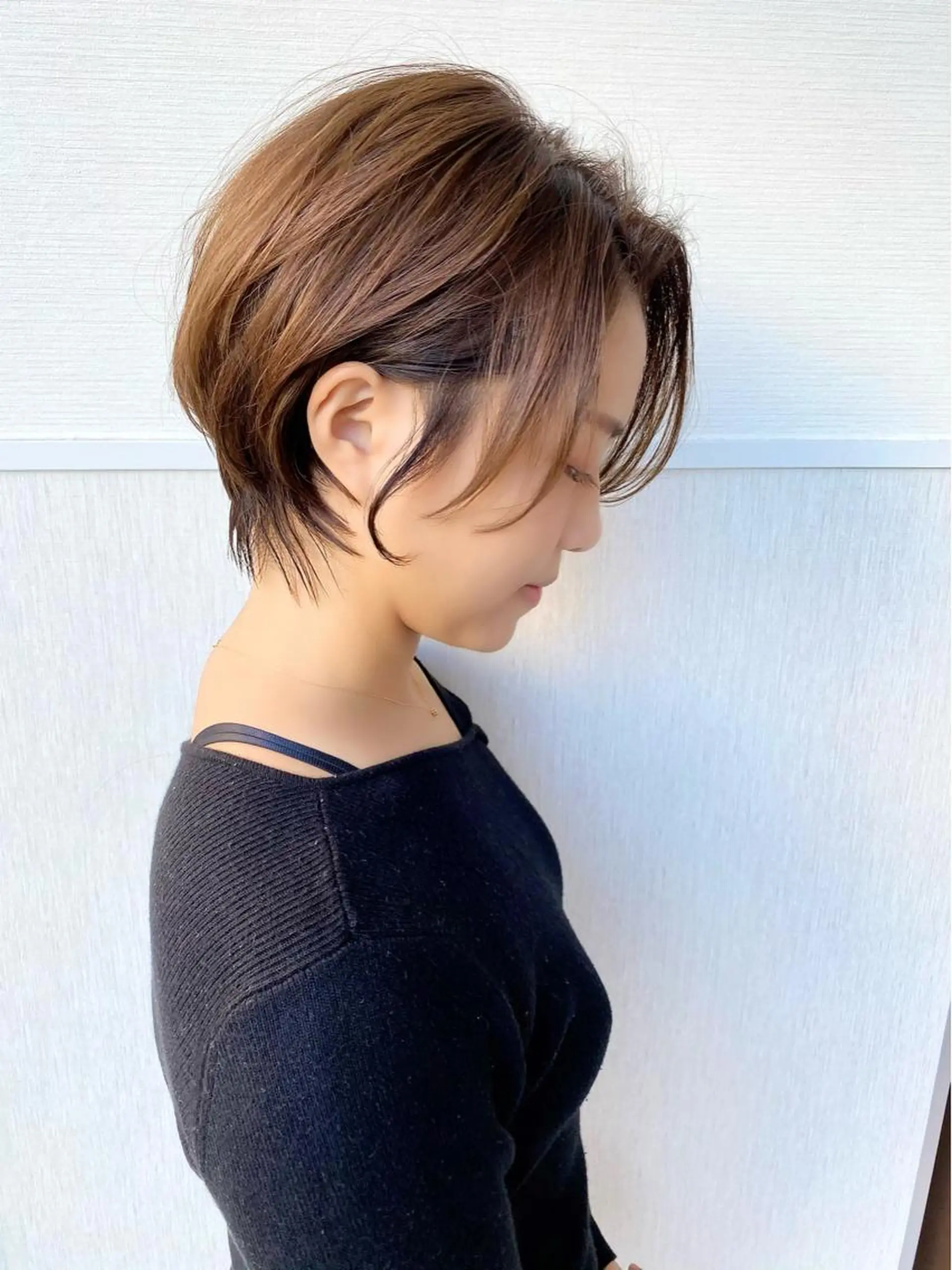 ショート 三鷹で1番ショート ボブをカットする新谷のヘアスタイル