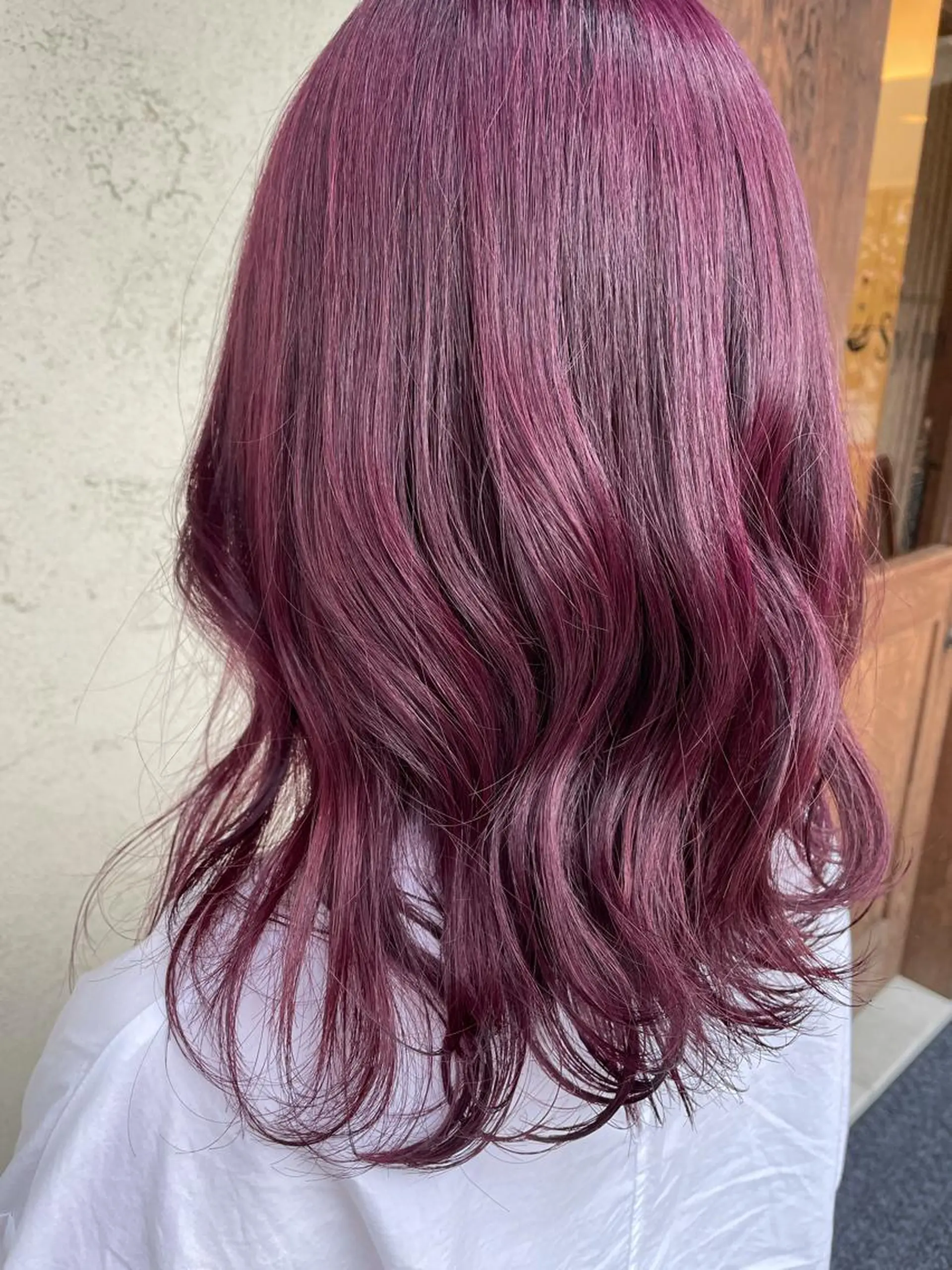 ミディアム カラー 透明感韓国ヘア♡ みつきのヘアスタイル