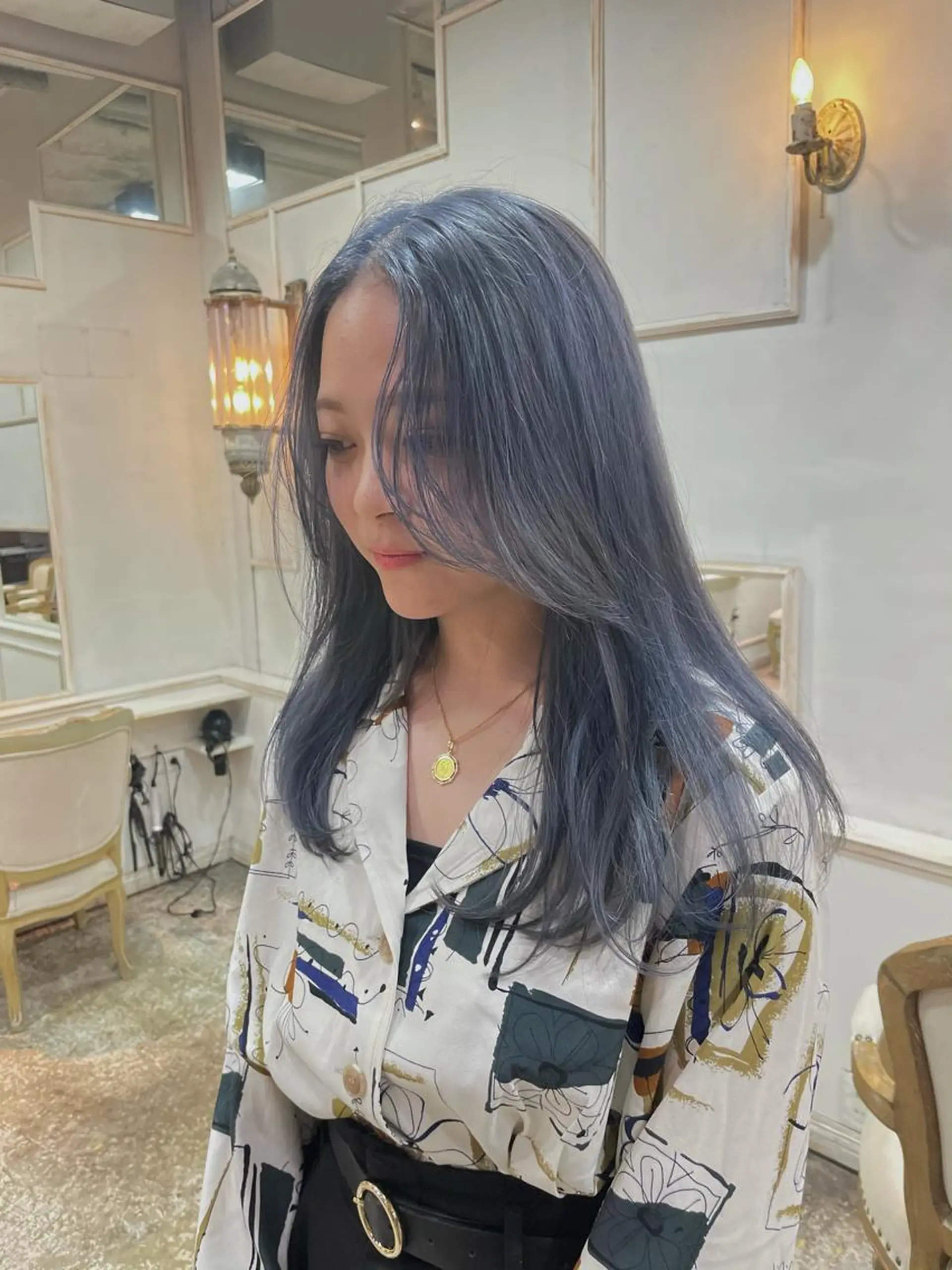 セミロング 🔥女子ウケ🔥 メンズカットRIOのヘアスタイル