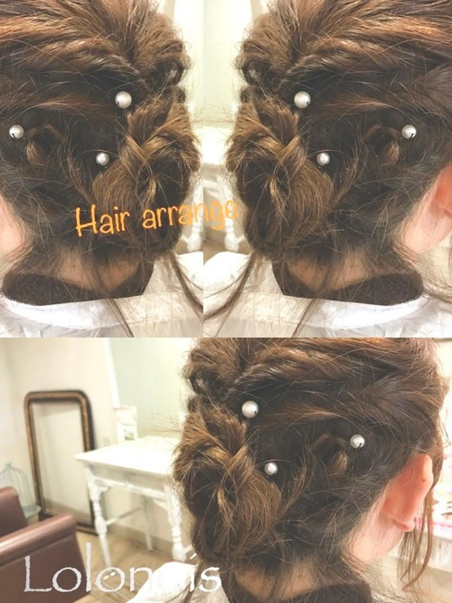 セミロング カラー ヘアアレンジ 【天満1艶髪】潤艶/ 髪質改善🌹釣本竜哉のヘアスタイル