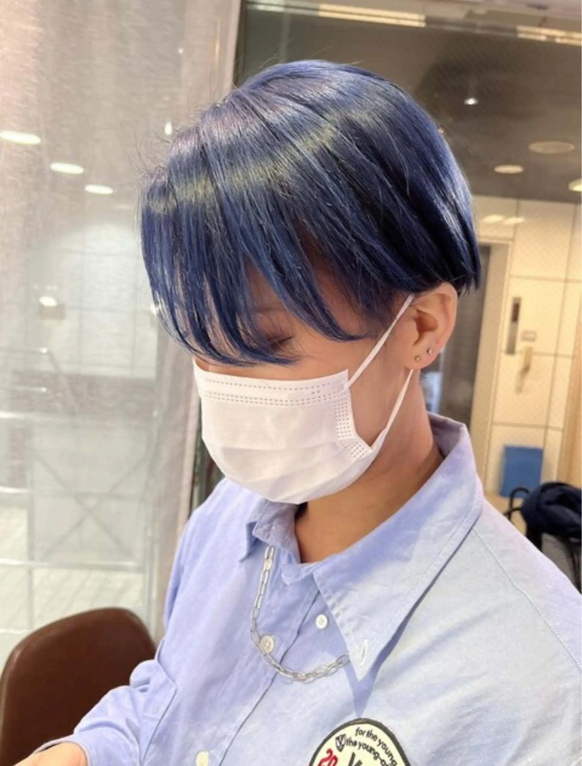ロング カラー ハイトーンカラー 学生 韓国レイヤー🇰🇷 🤍🎀honokaのヘアスタイル