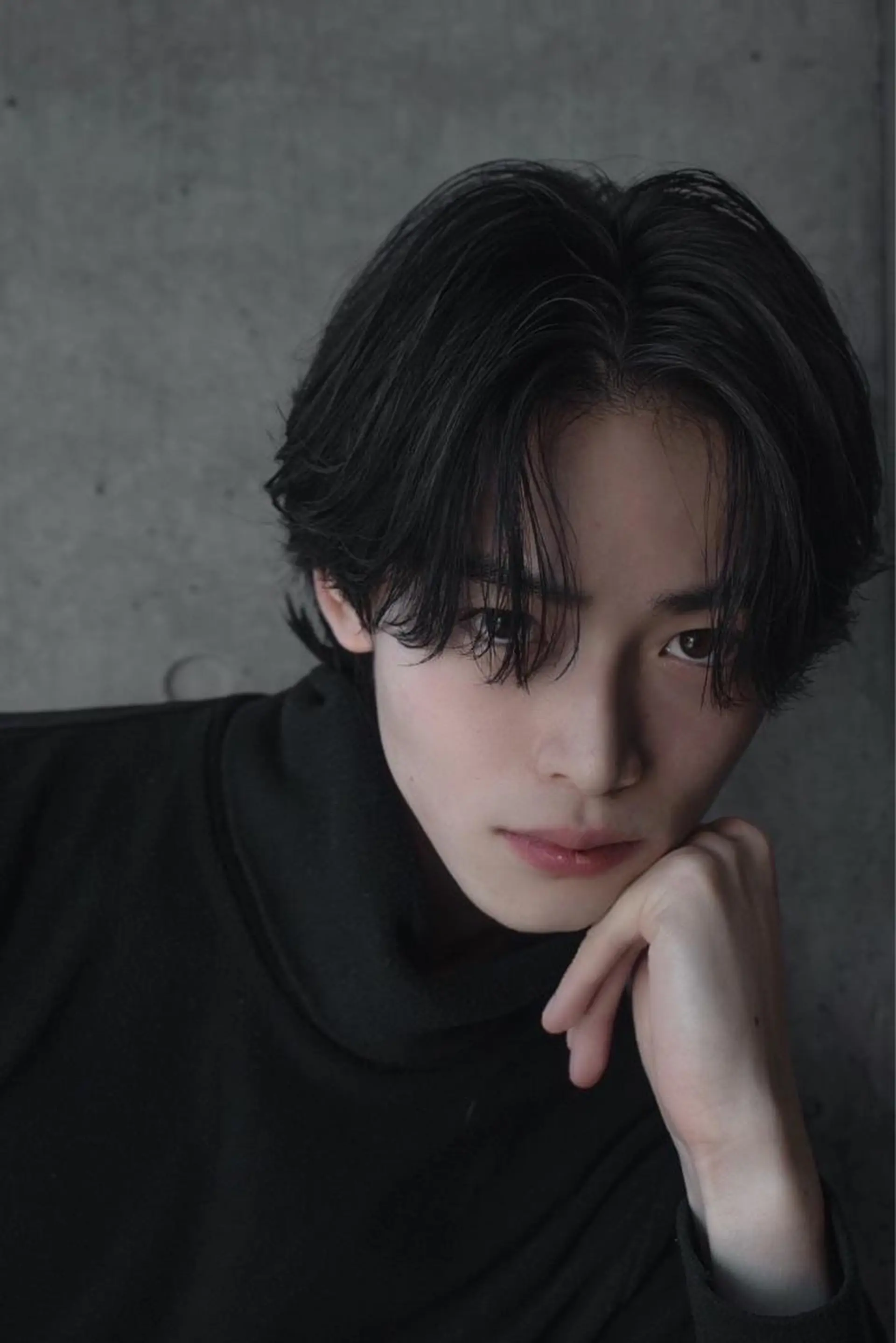 メンズ センターパート 高島 悠吾のヘアスタイル