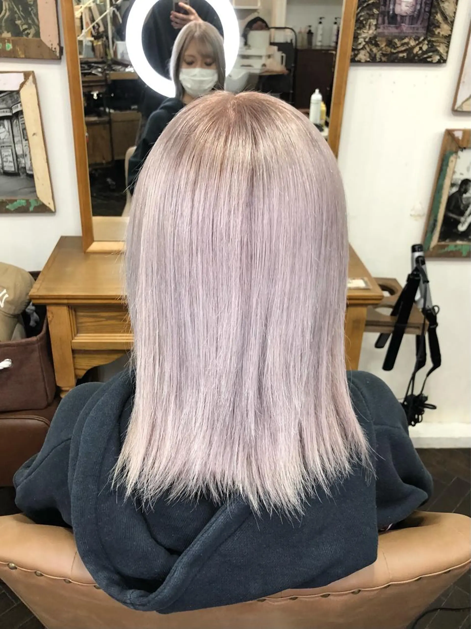 カラー レディースショート カットモデル募集🌟のヘアスタイル