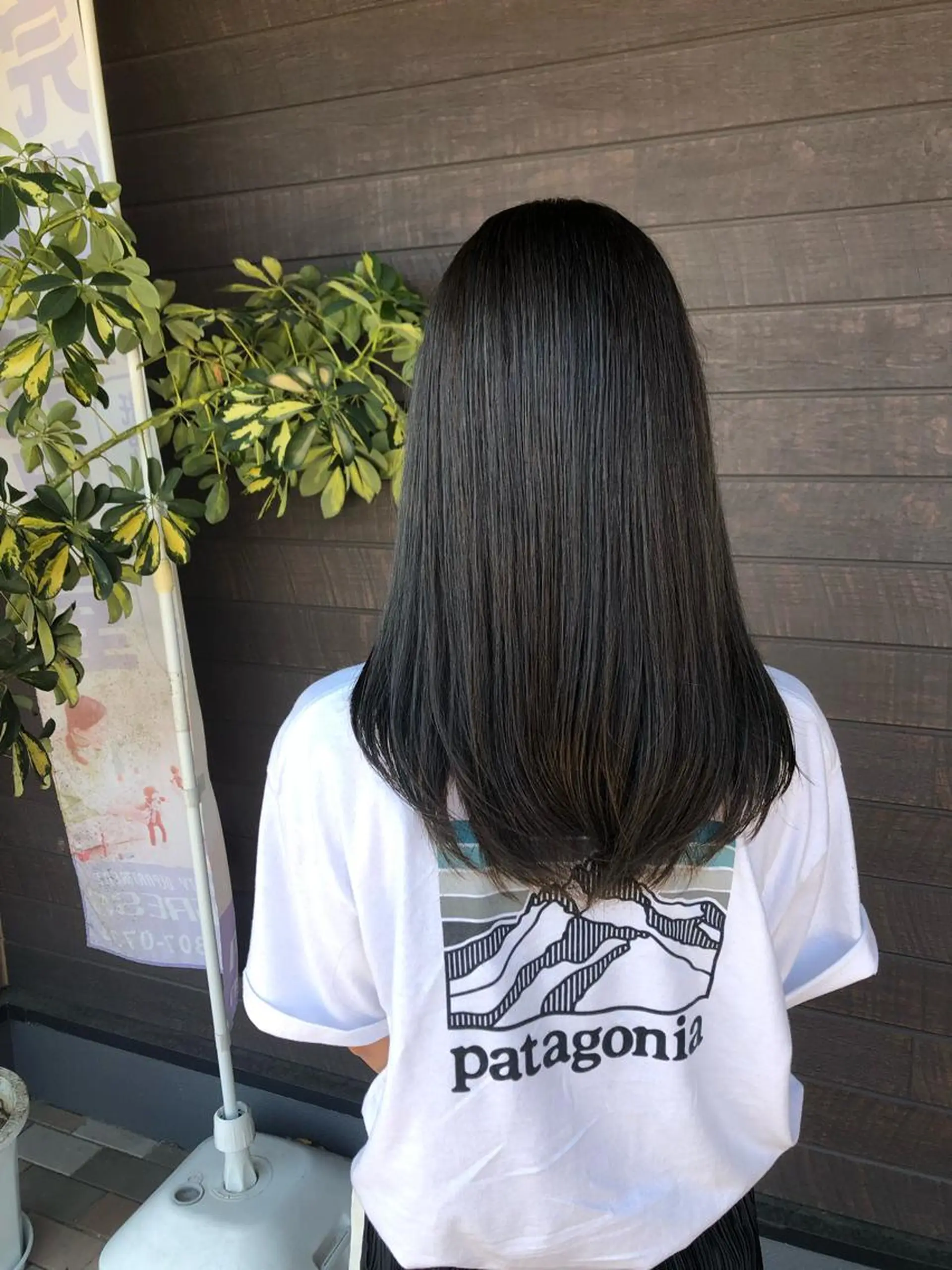 セミロング 太白区/白髪ぼかし ハイライト/千葉達人のヘアスタイル