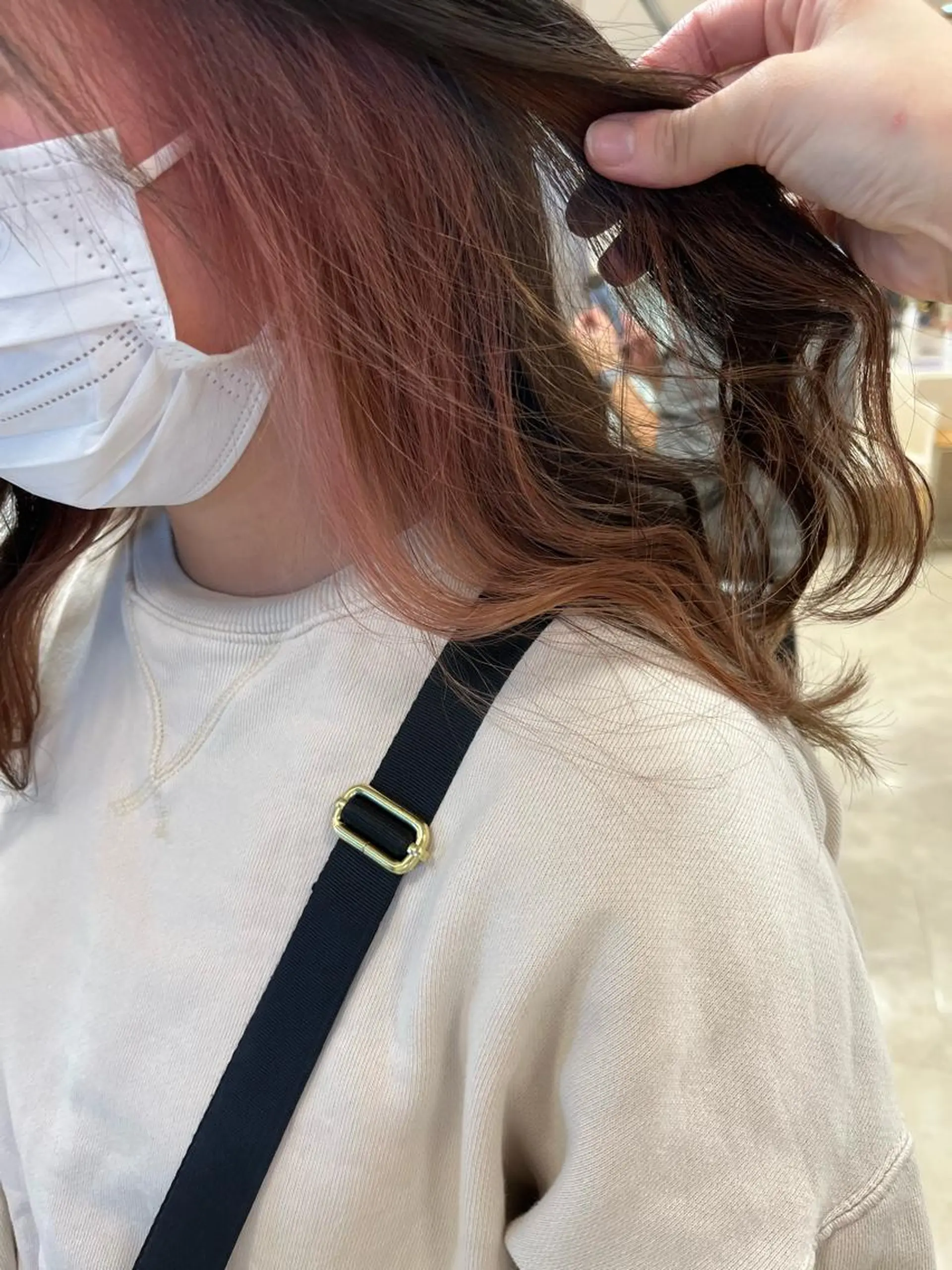 ロング カラー ヘアカラー トリートメント 暖色専門美容師🎀 お客様満足度◎のヘアスタイル