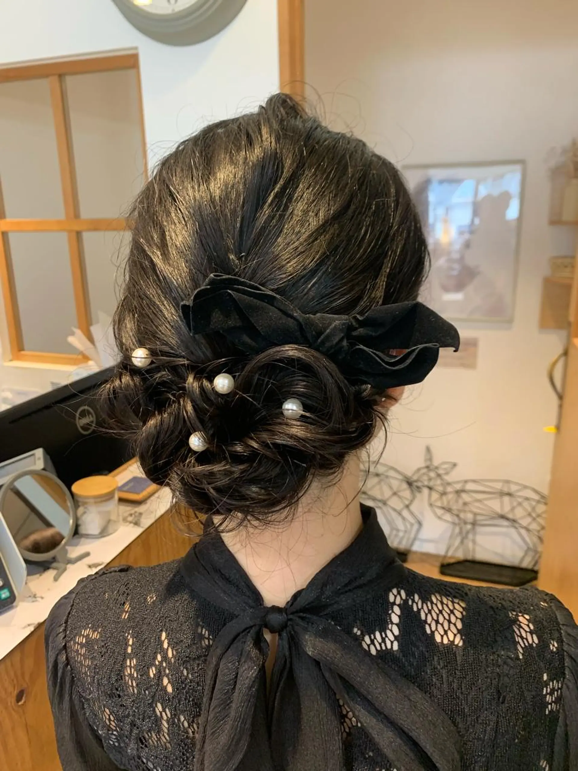 ロング ヘアセット 庄司 沙羅のヘアスタイル