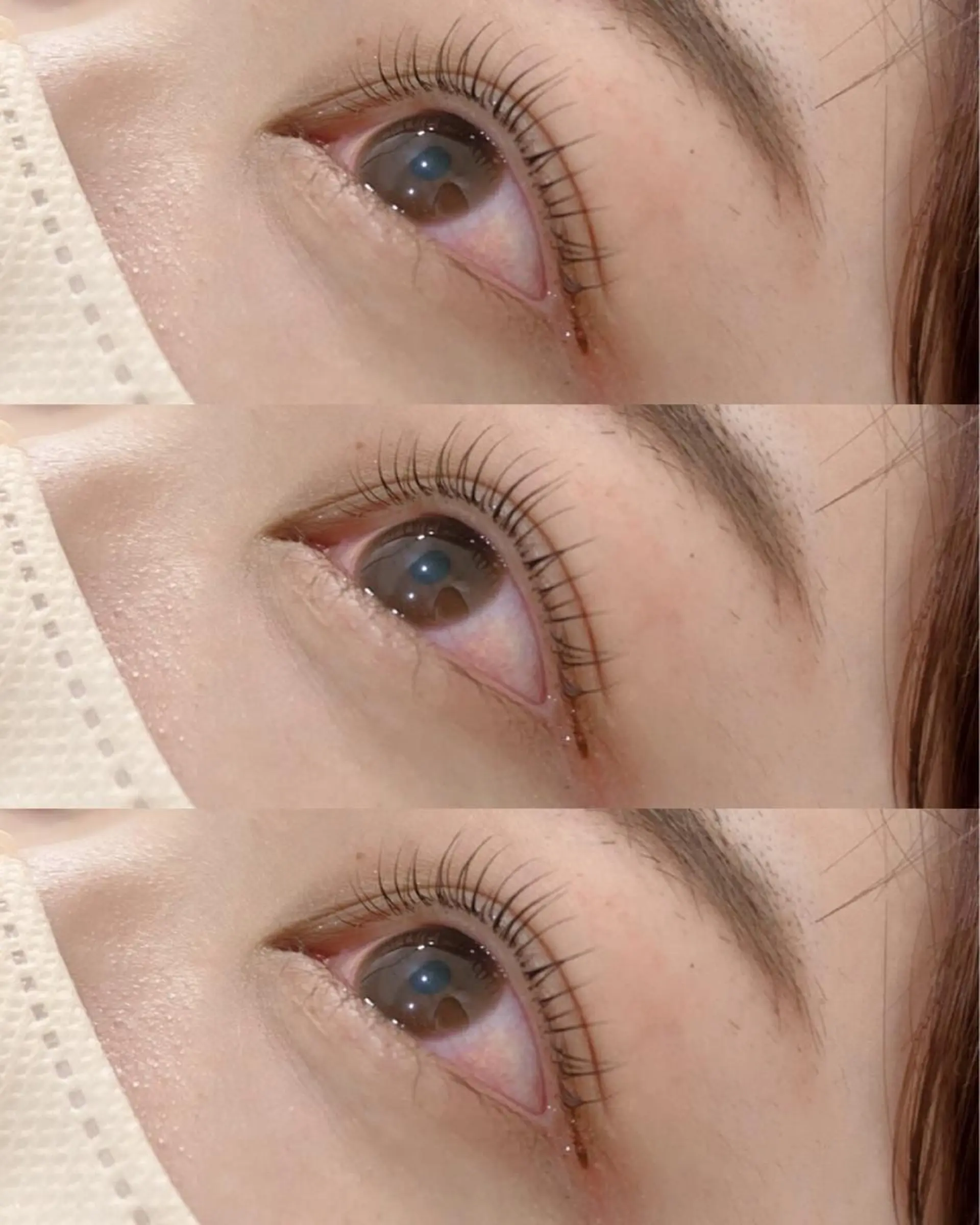 マツエク・マツパ パリジェンヌラッシュリフト Lea First♡ moaもあのマツエク・マツパデザイン