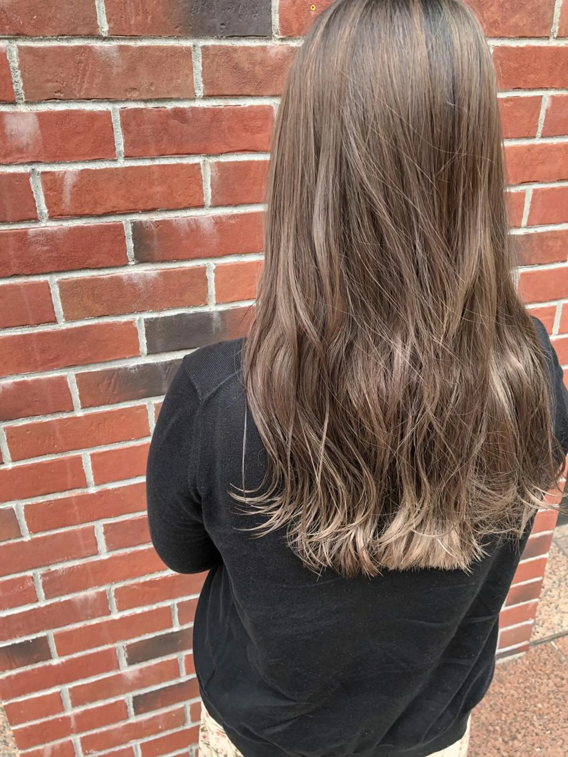 ロング カット ヘアカラー トリートメント シンタニナオト /梅田茶屋町のヘアスタイル