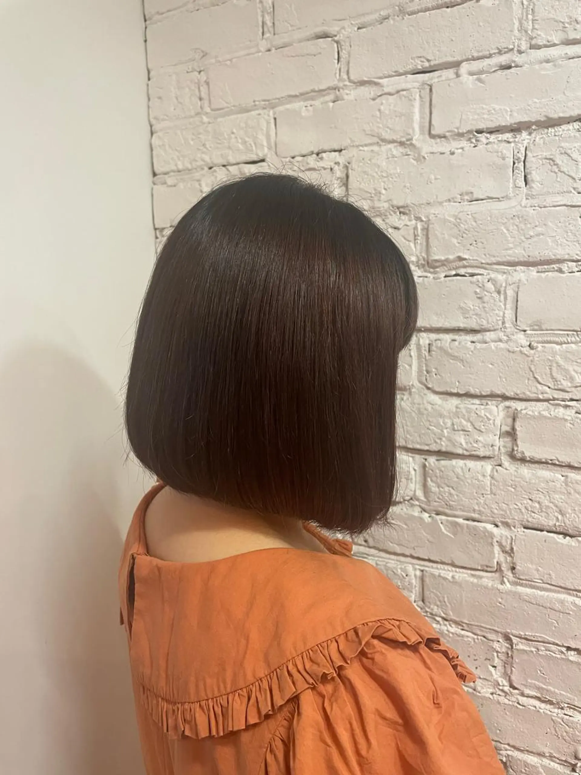 ミディアム ボブ 飯塚 七海のヘアスタイル