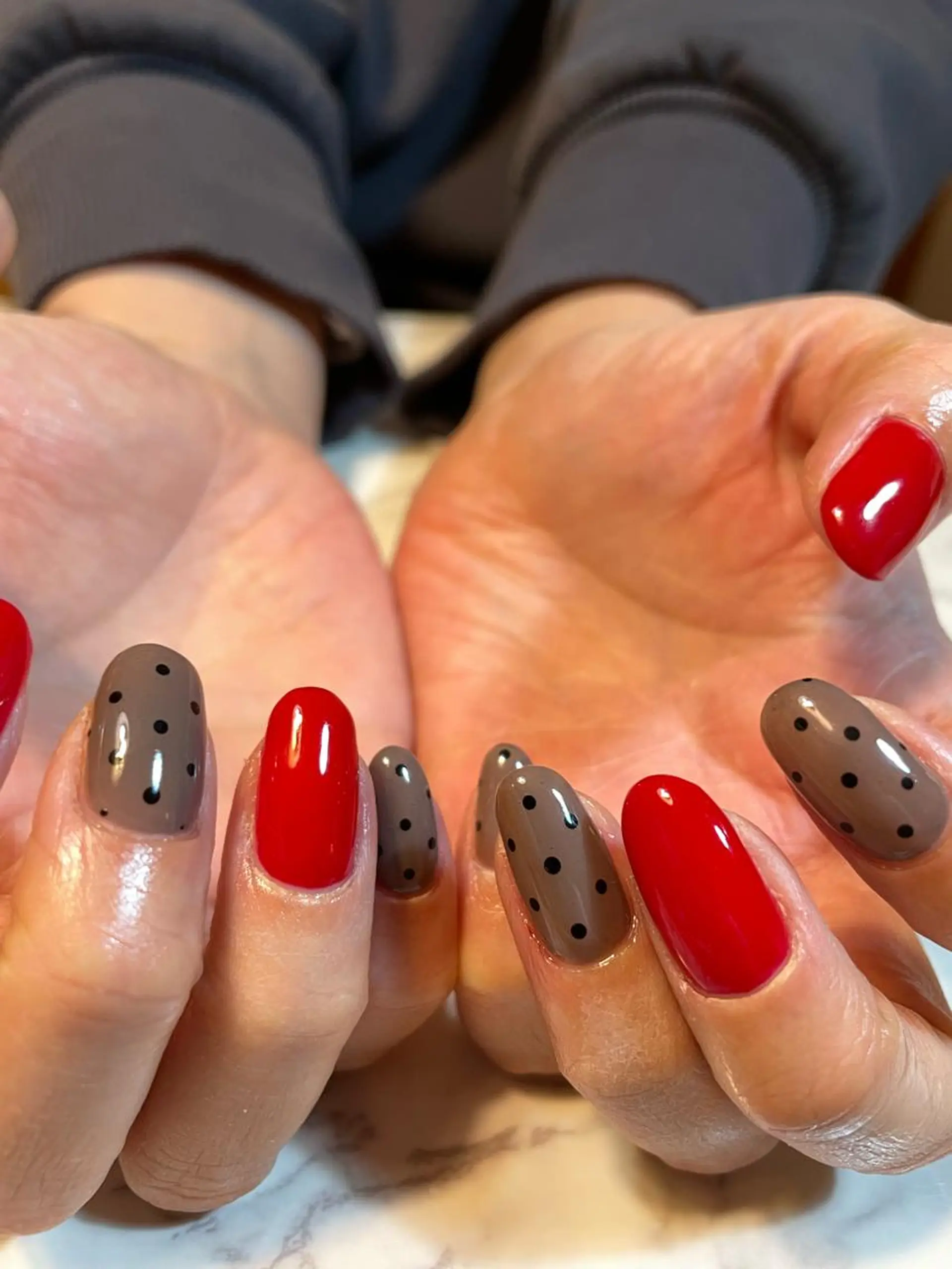 ネイル ハンドネイル 大家 小百合のネイルデザイン