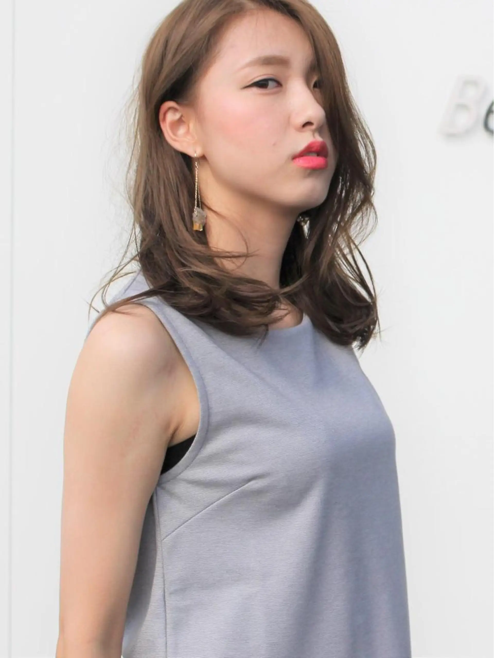 ミディアム 小濱 秀人のヘアスタイル