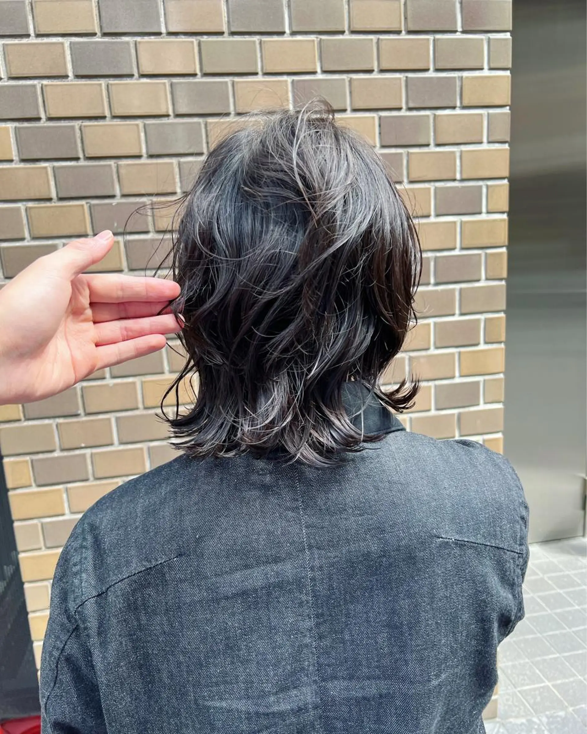 ミディアム メンズ ハッシュカット カシマハヤトのヘアスタイル