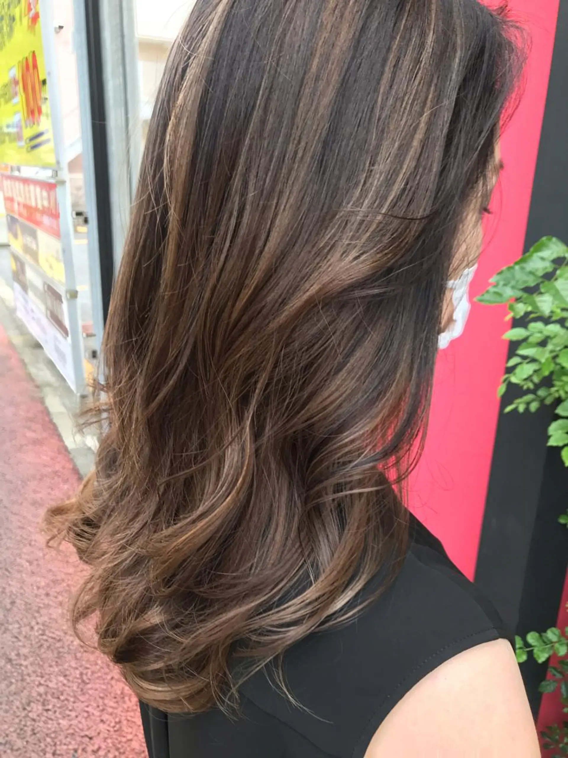 カラー ヘアカラー 坂野 結子のヘアスタイル