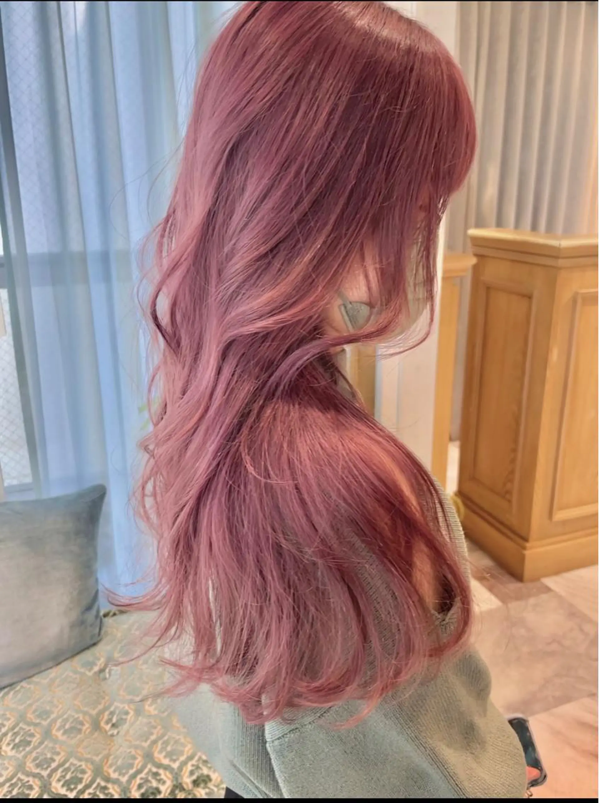 ロング カラー ダブルカラー/ 髪質改善/ハクのヘアスタイル