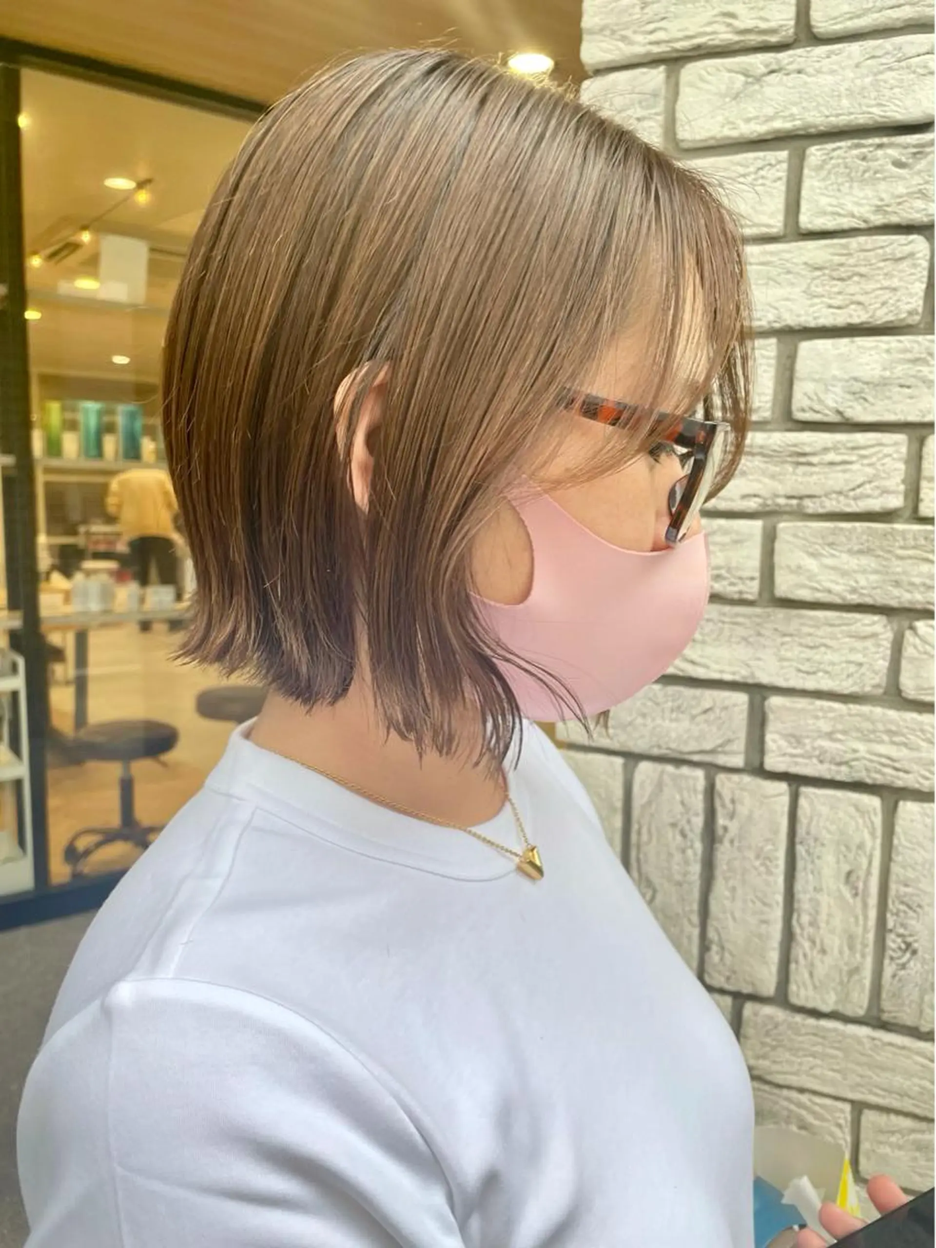 ミディアム カラー/レイヤー/ 髪質改善/PAAQのヘアスタイル