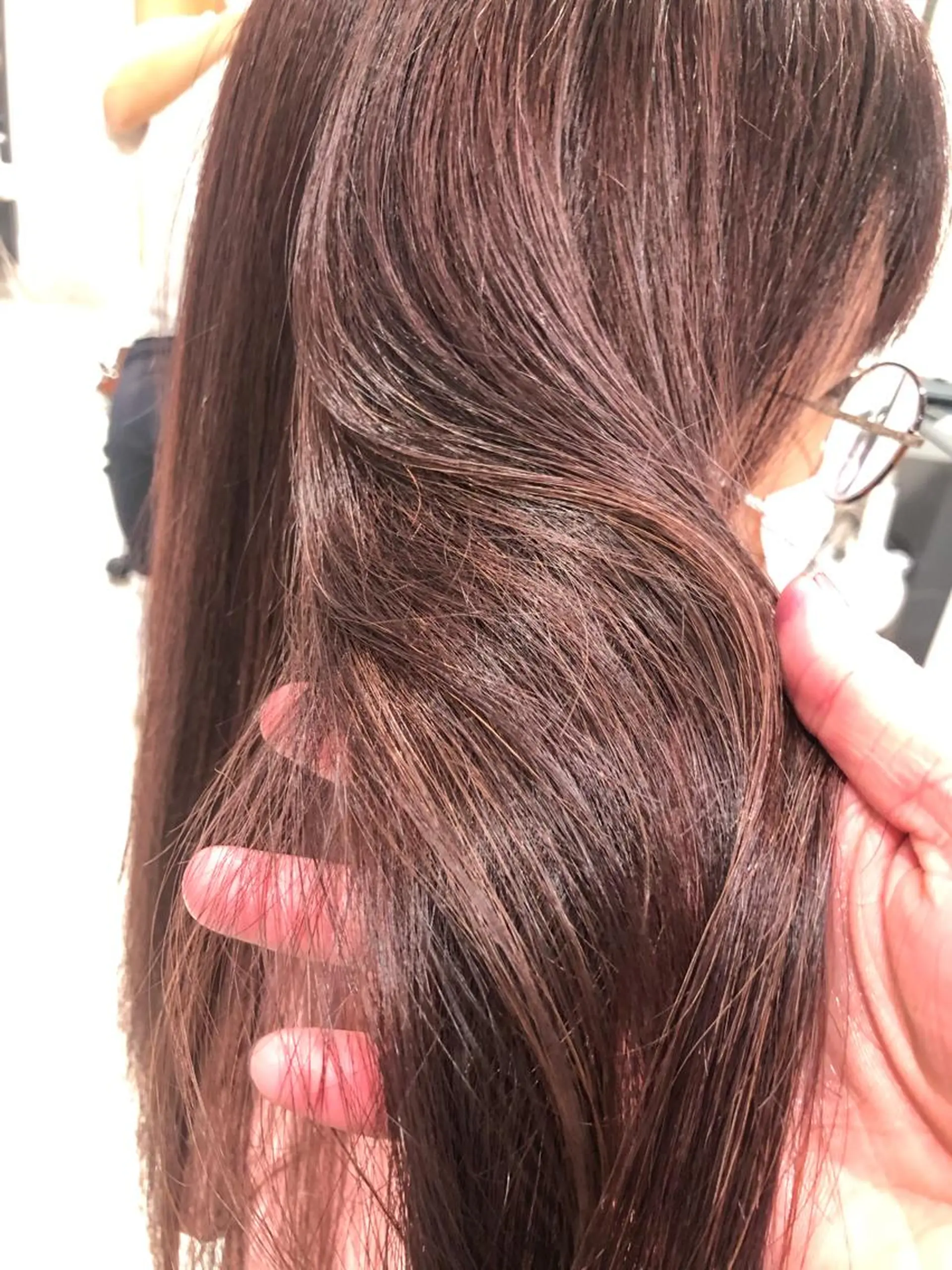 ミディアム カラー ハイライトカラー ラベンダーカラー ラベンダーピンク ピンクカラー ハイライト カット ヘアカラー トリートメント センスをお届けします 大谷将生infpのヘアスタイル