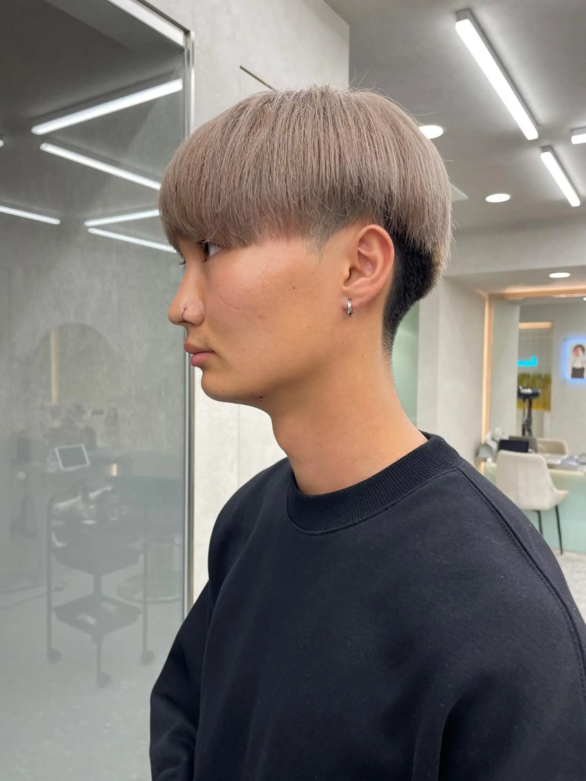 カラー メンズ 韓国ヘア/レイヤー Londエレンのヘアスタイル