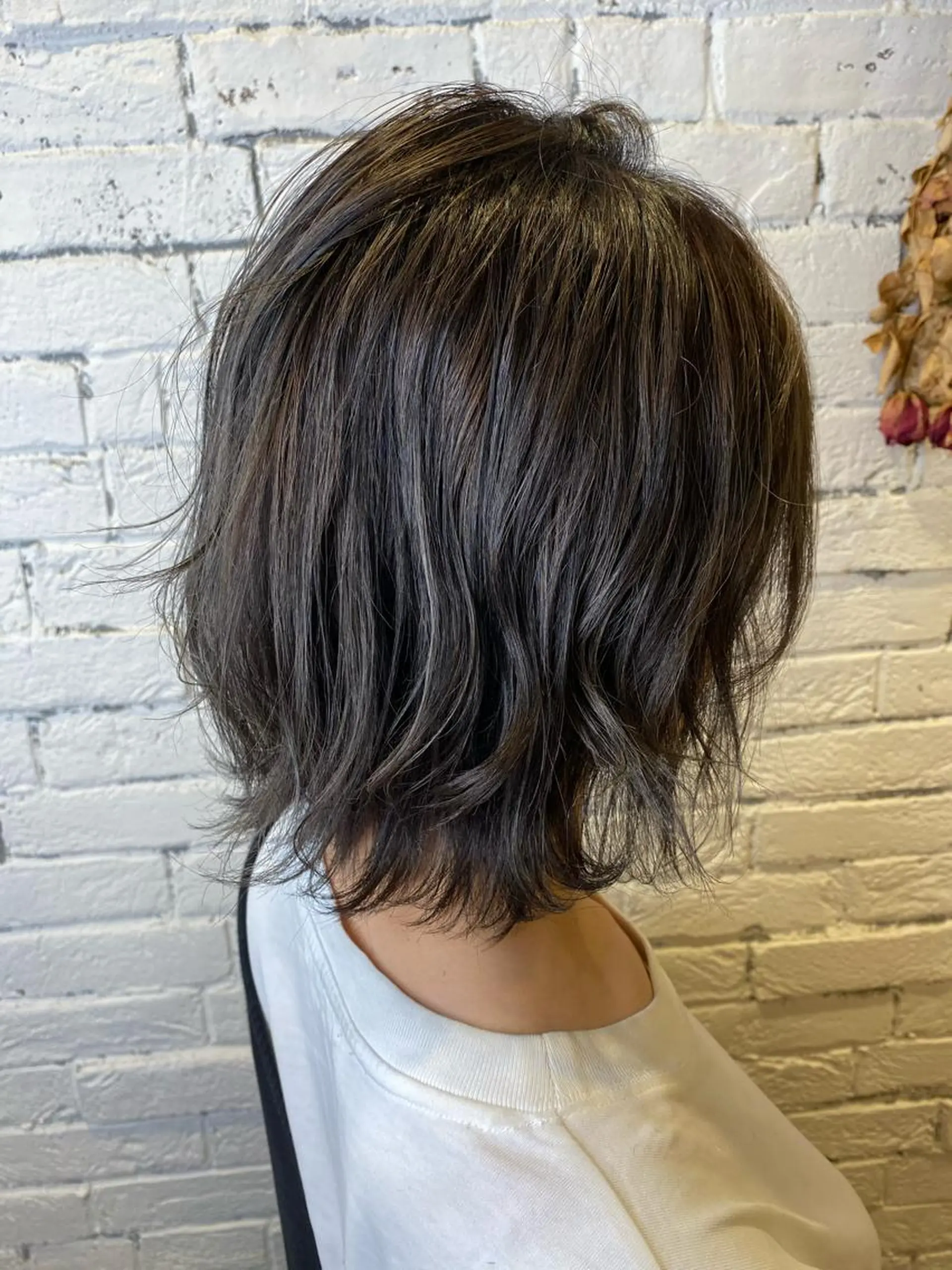 カラー 前田 輝のヘアスタイル