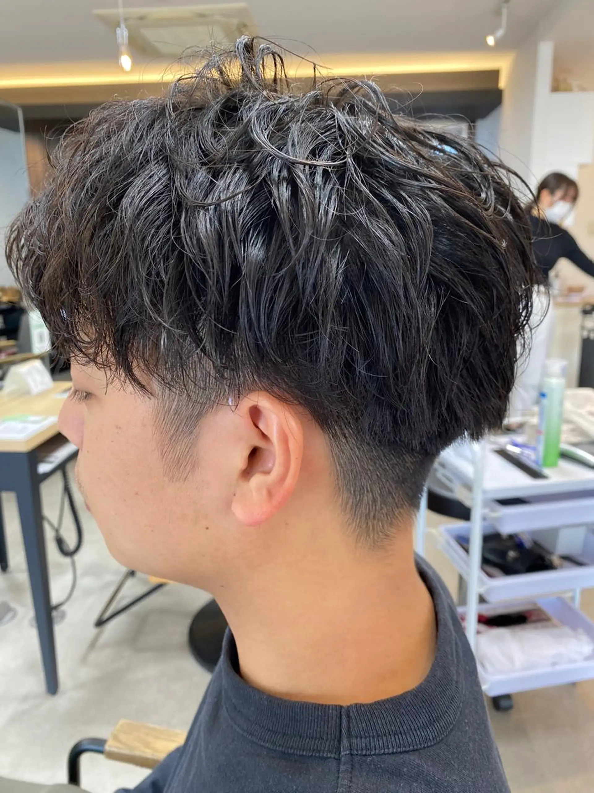 カラー パーマ メンズ 高橋 一樹のヘアスタイル