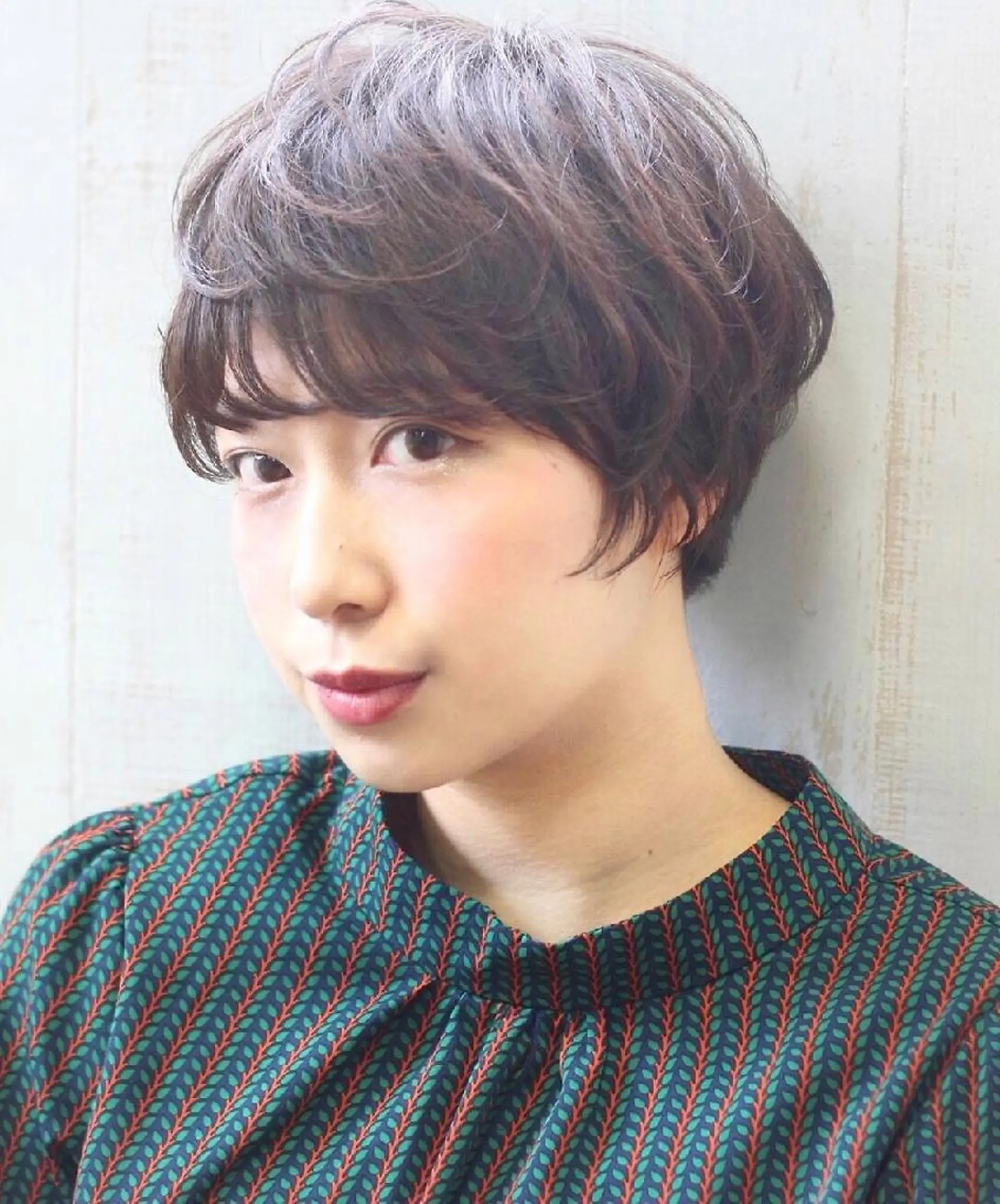 ショート カラー ショートボブ ボブ ショートヘア カット ヘアカラー トリートメント ohno junのヘアスタイル
