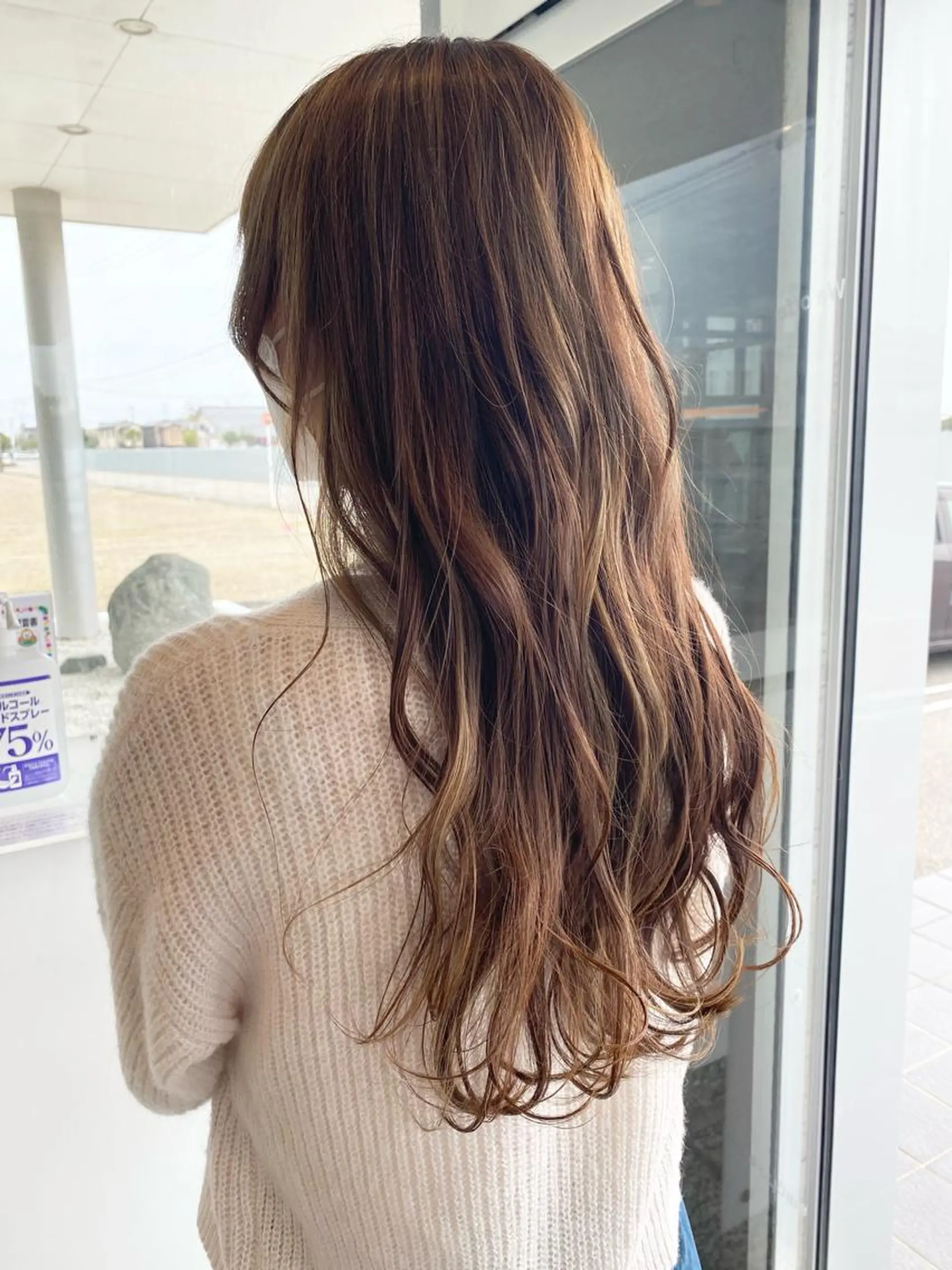 ロング 田川 弥空のヘアスタイル
