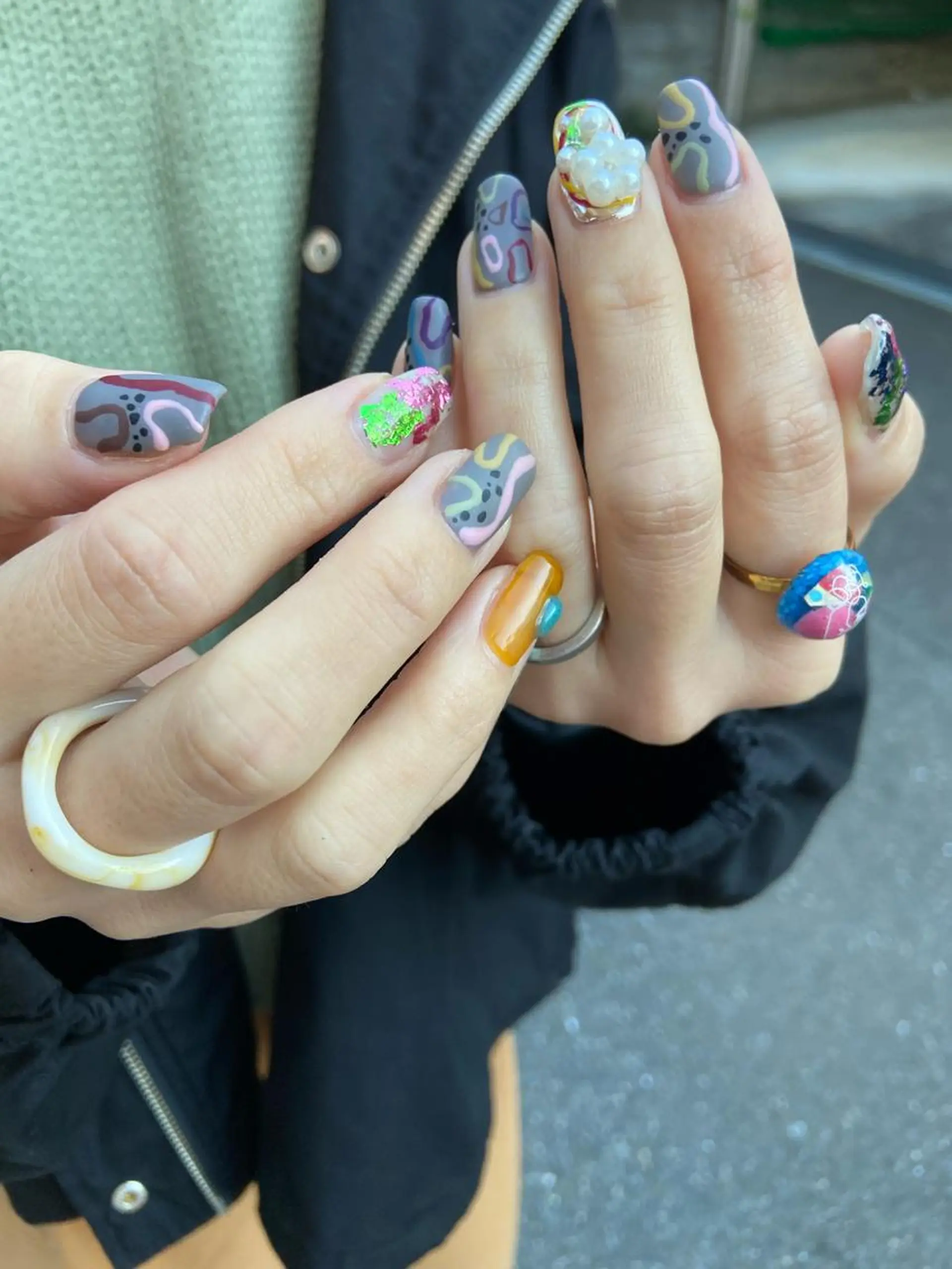 ネイル アートネイル ネイルチップ . unffのネイルデザイン