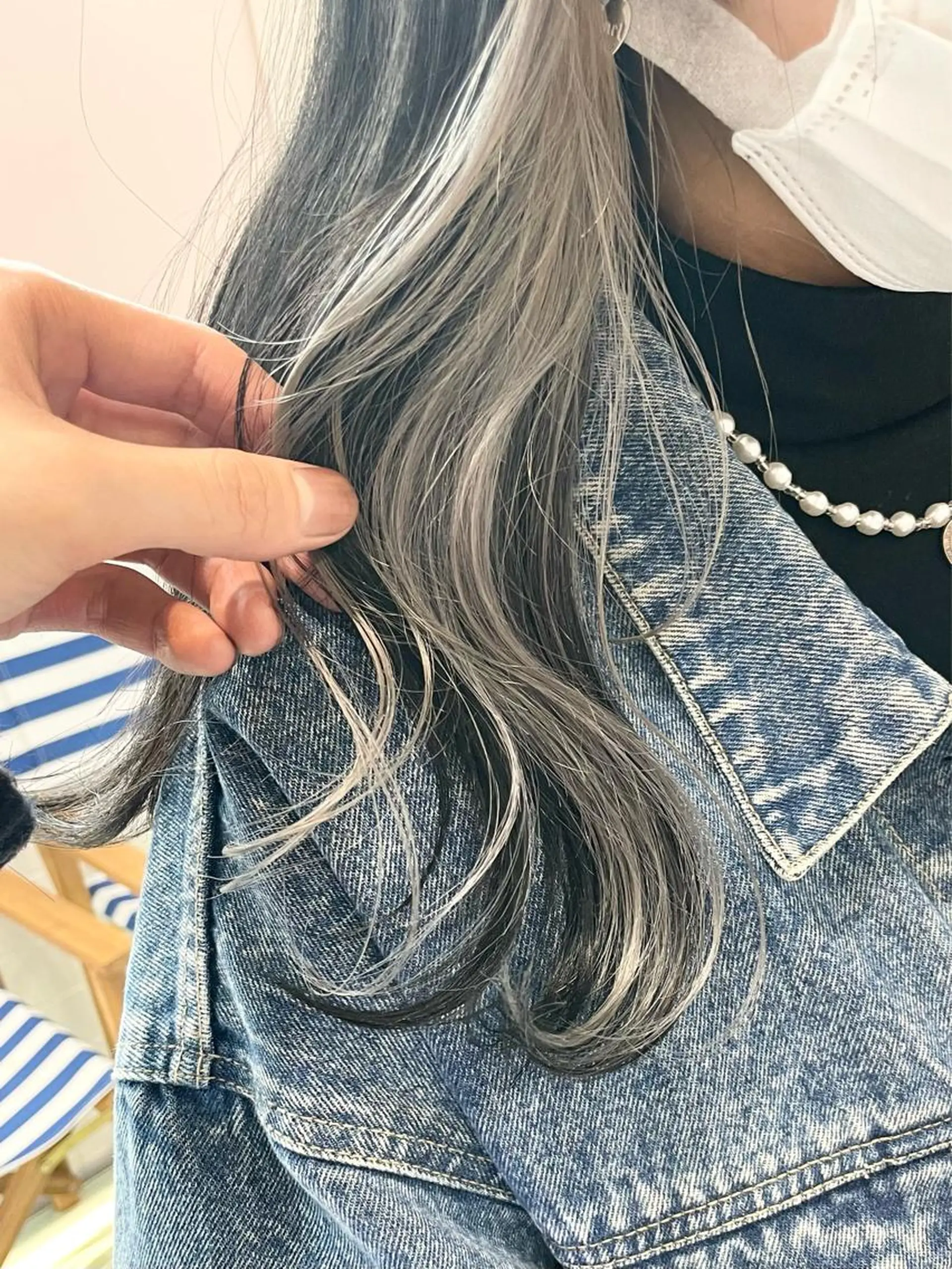 セミロング カラー ヘアカラー トリートメント ヘアセット 🫧tatsuki 🫧“lot 横浜“のヘアスタイル