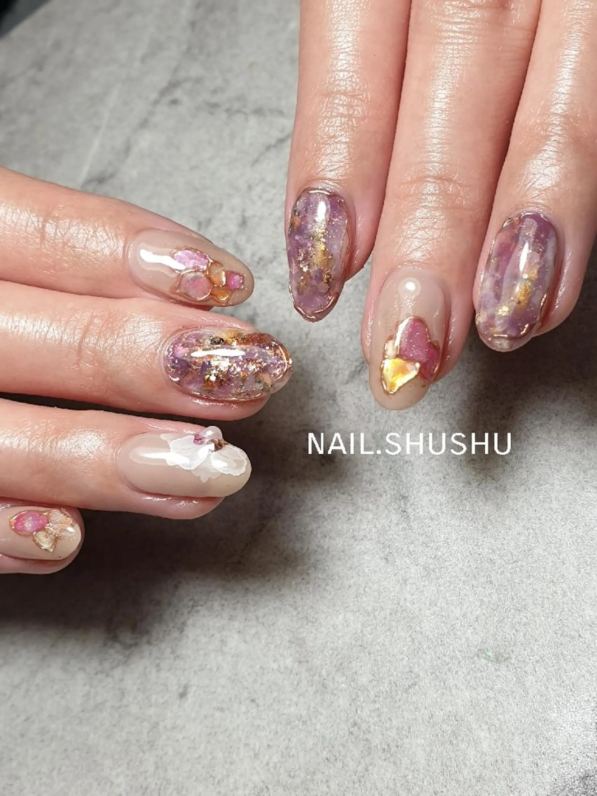 ネイル 3dパーツ/流行り 👧shushu❤️のネイルデザイン