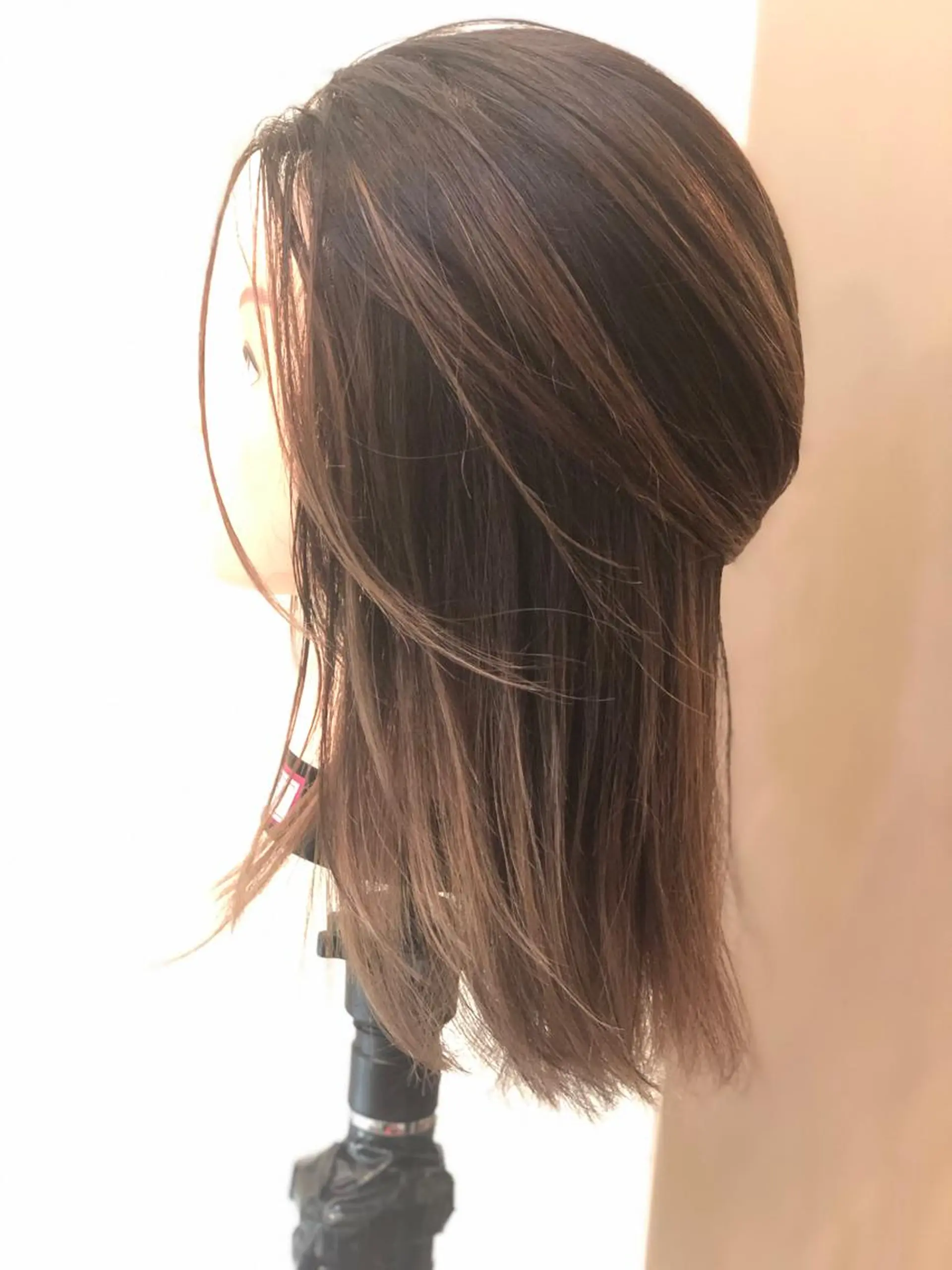 ミディアム 限定1名撮影モデル 村中衣里のヘアスタイル