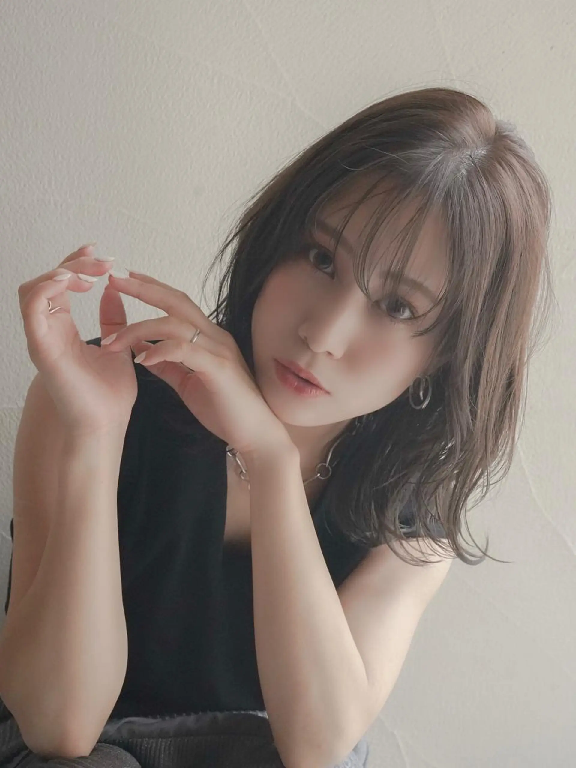 ミディアム カラー カット ヘアカラー トリートメント ハイトーン×似合わせ 🌱中川慎之介のヘアスタイル