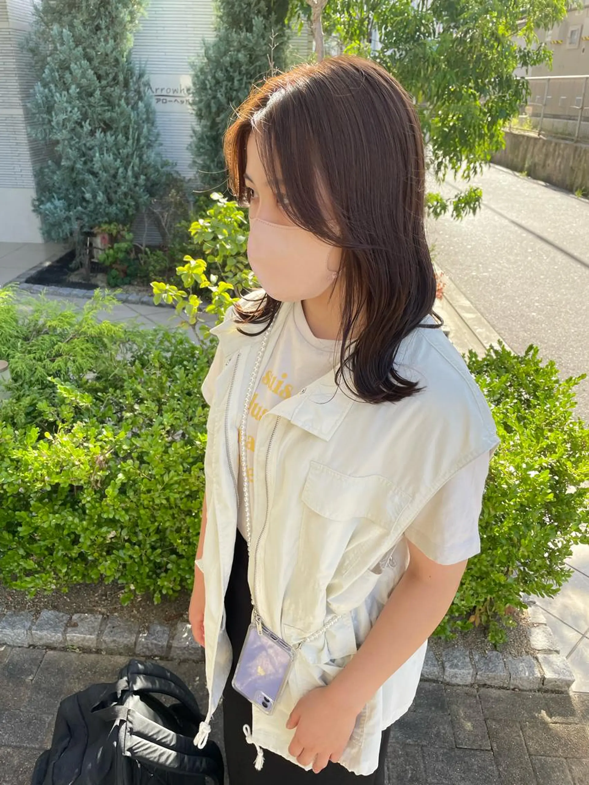 セミロング 亀川蓮 Agu hairのヘアスタイル