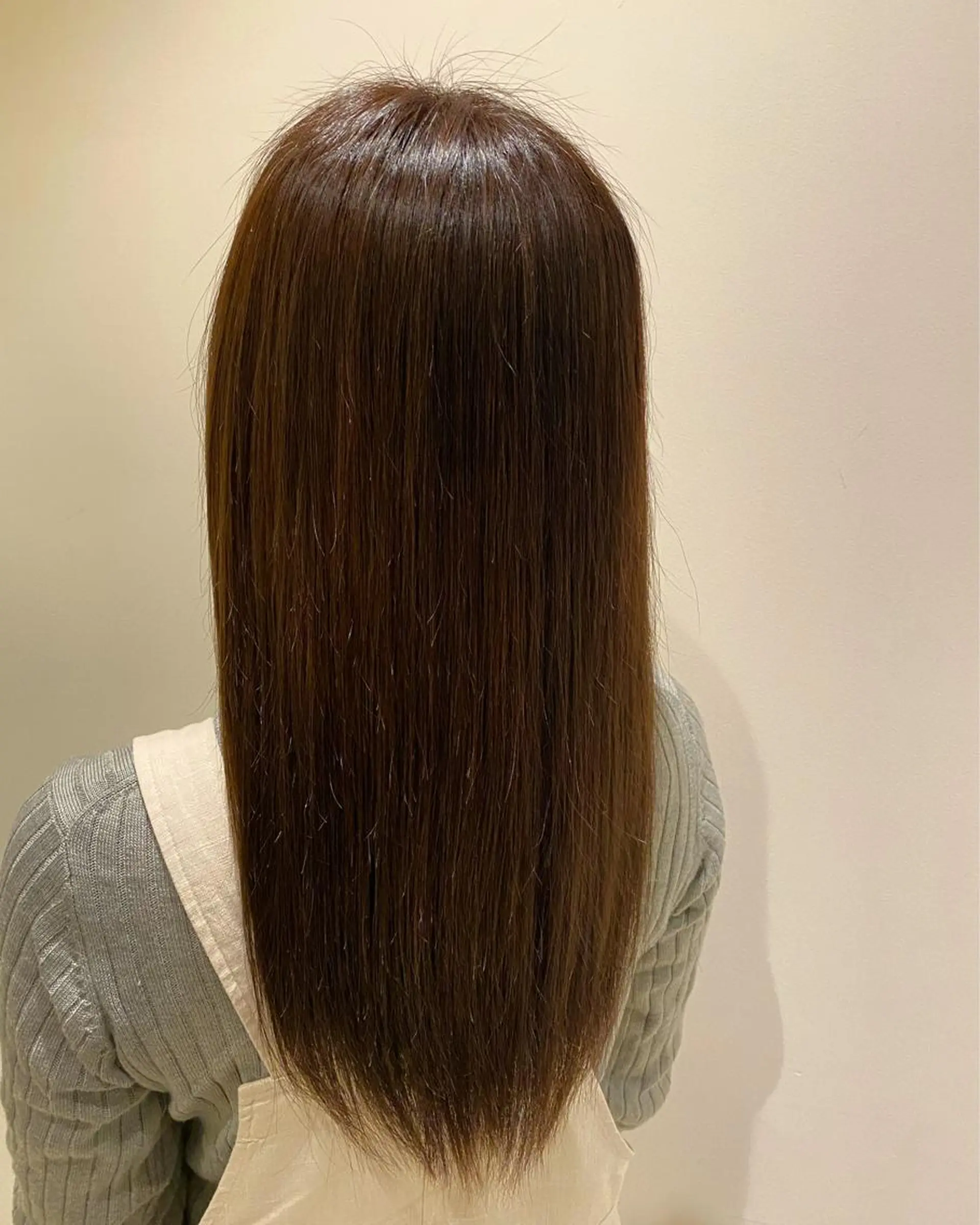 ロング カラー イルミナカラー カット 縮毛矯正 トリートメント 艶髪🌿美髪 大塚礼乃【西荻窪】のヘアスタイル