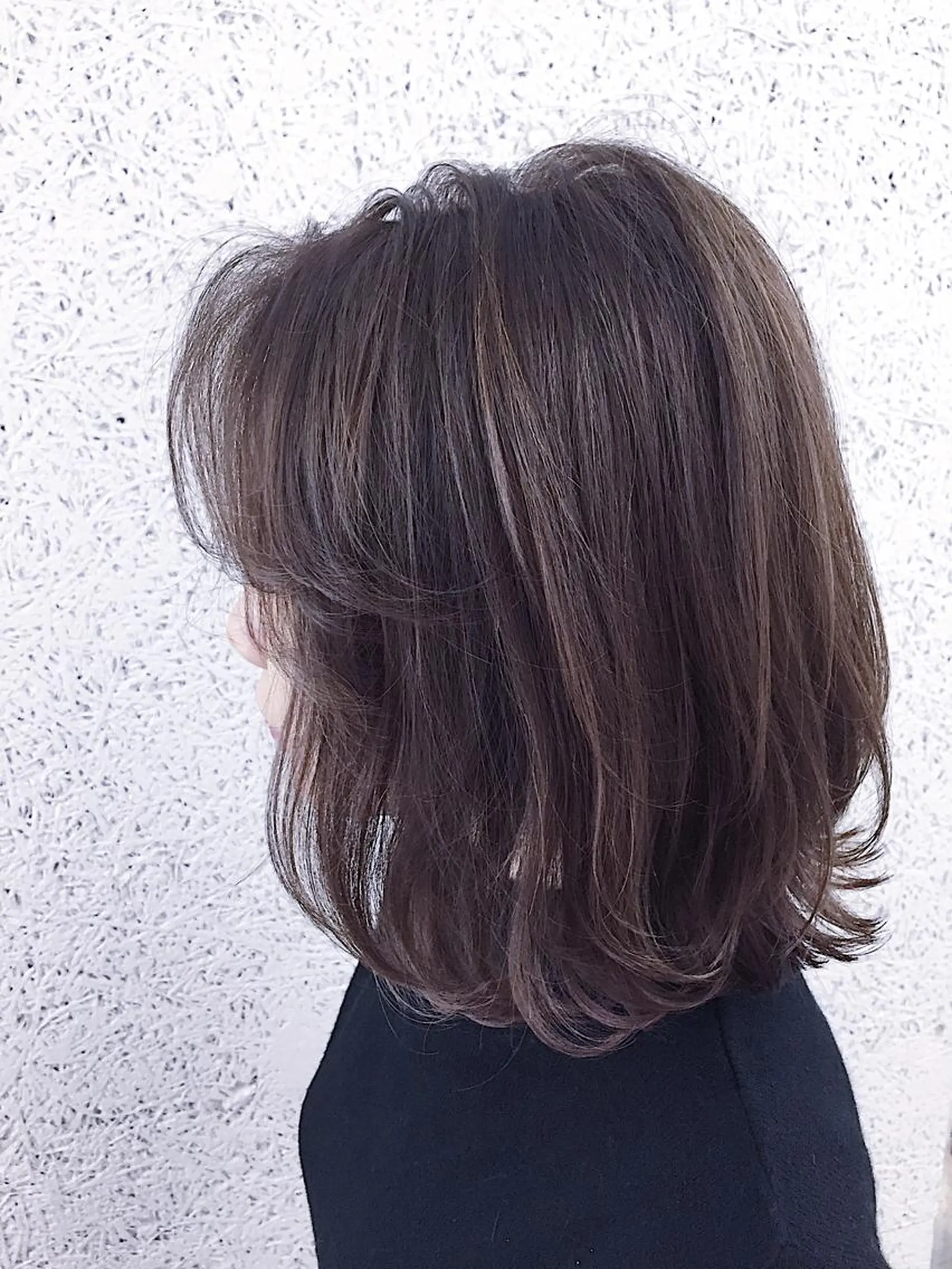 ミディアム カラー パーマ ヘアアレンジ アッシュ ベージュカラー ブリーチ 透明感カラー デザインカラー ✨ハイクオリティ✨ 山本香也のヘアスタイル