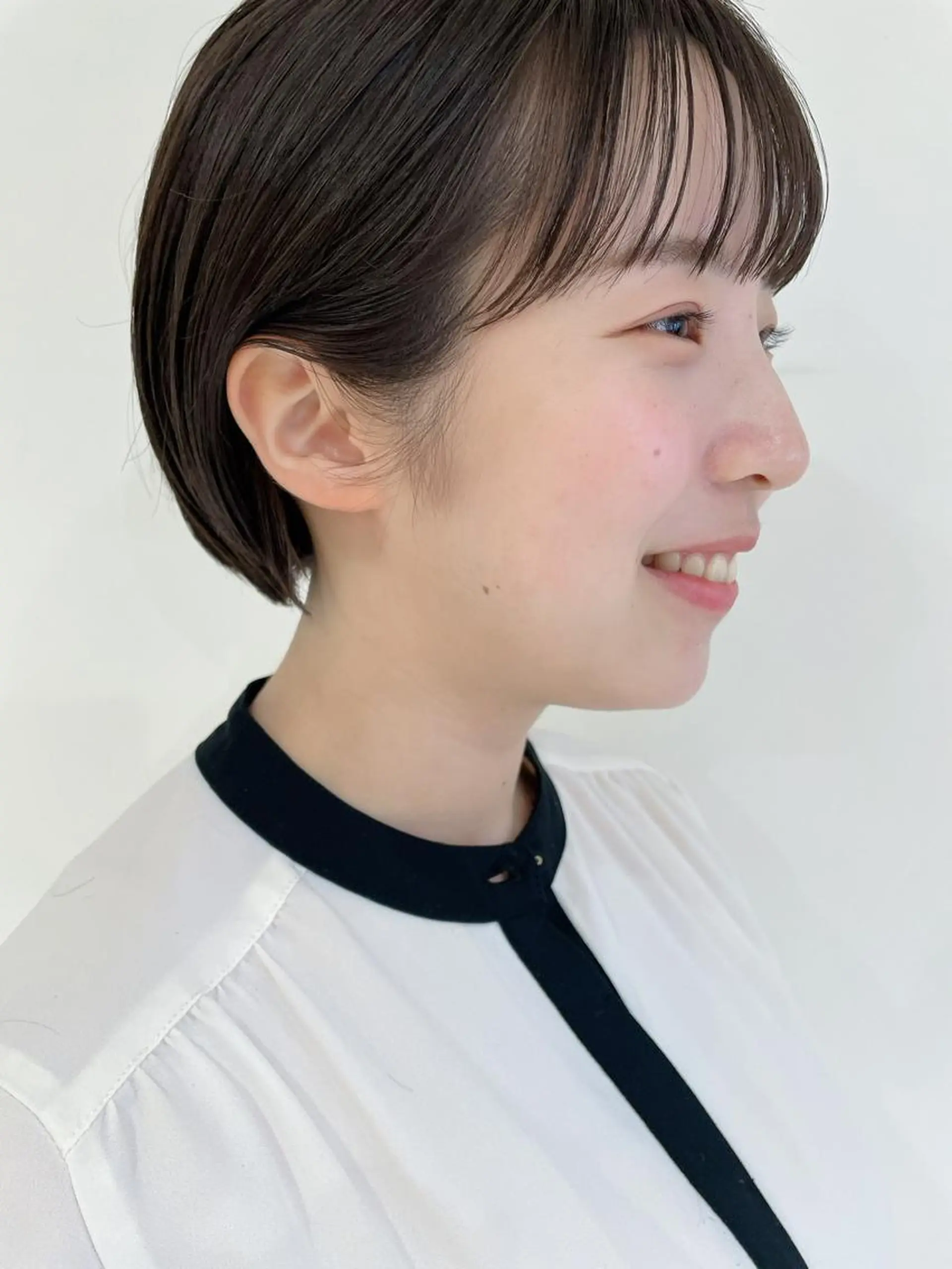 ショート カラー 似合わせカット ショートヘア ヤマモト マイのヘアスタイル