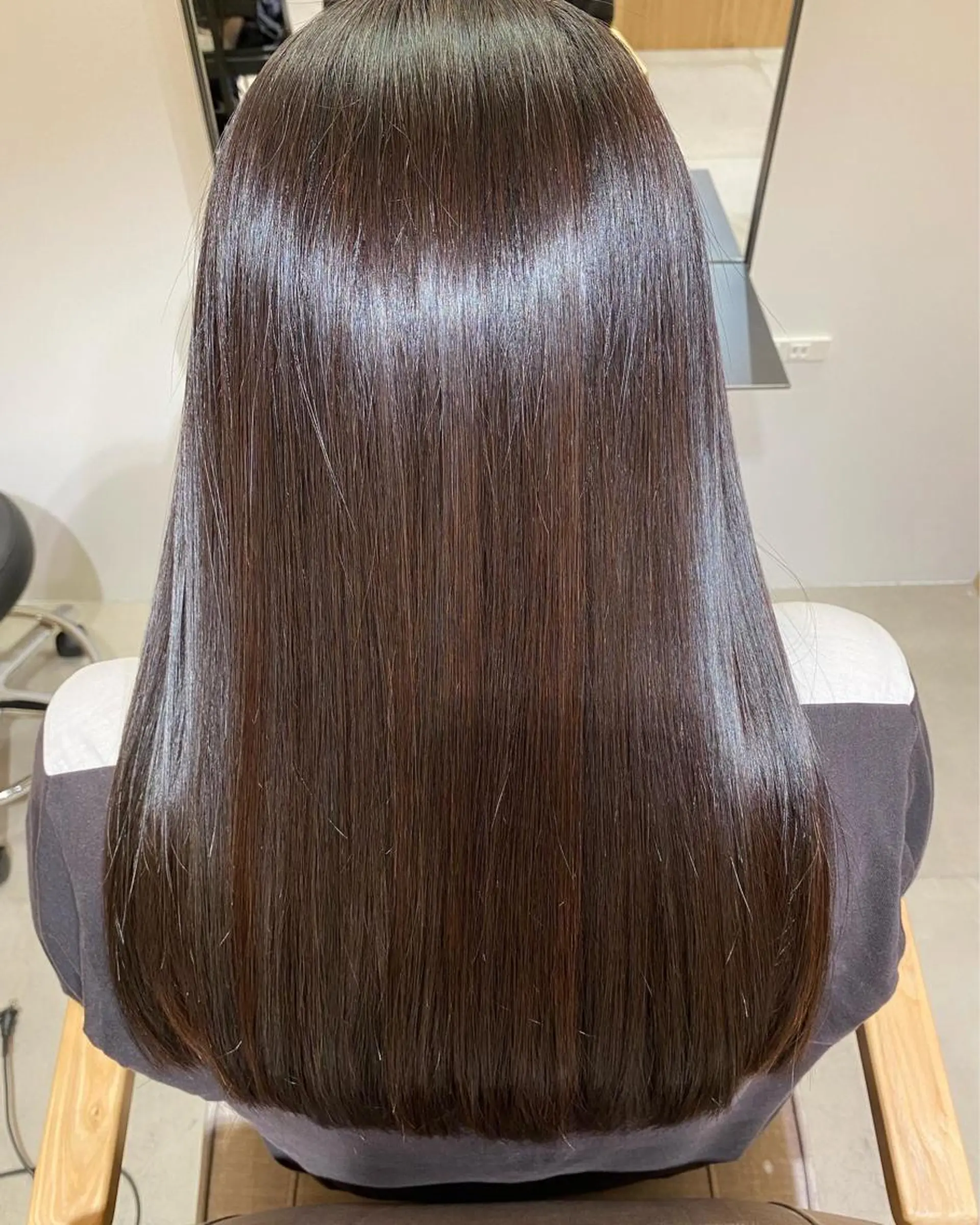 ロング 縮毛矯正 【美髪✖️髪質改善】 【ネオメテオ】寿藤のヘアスタイル