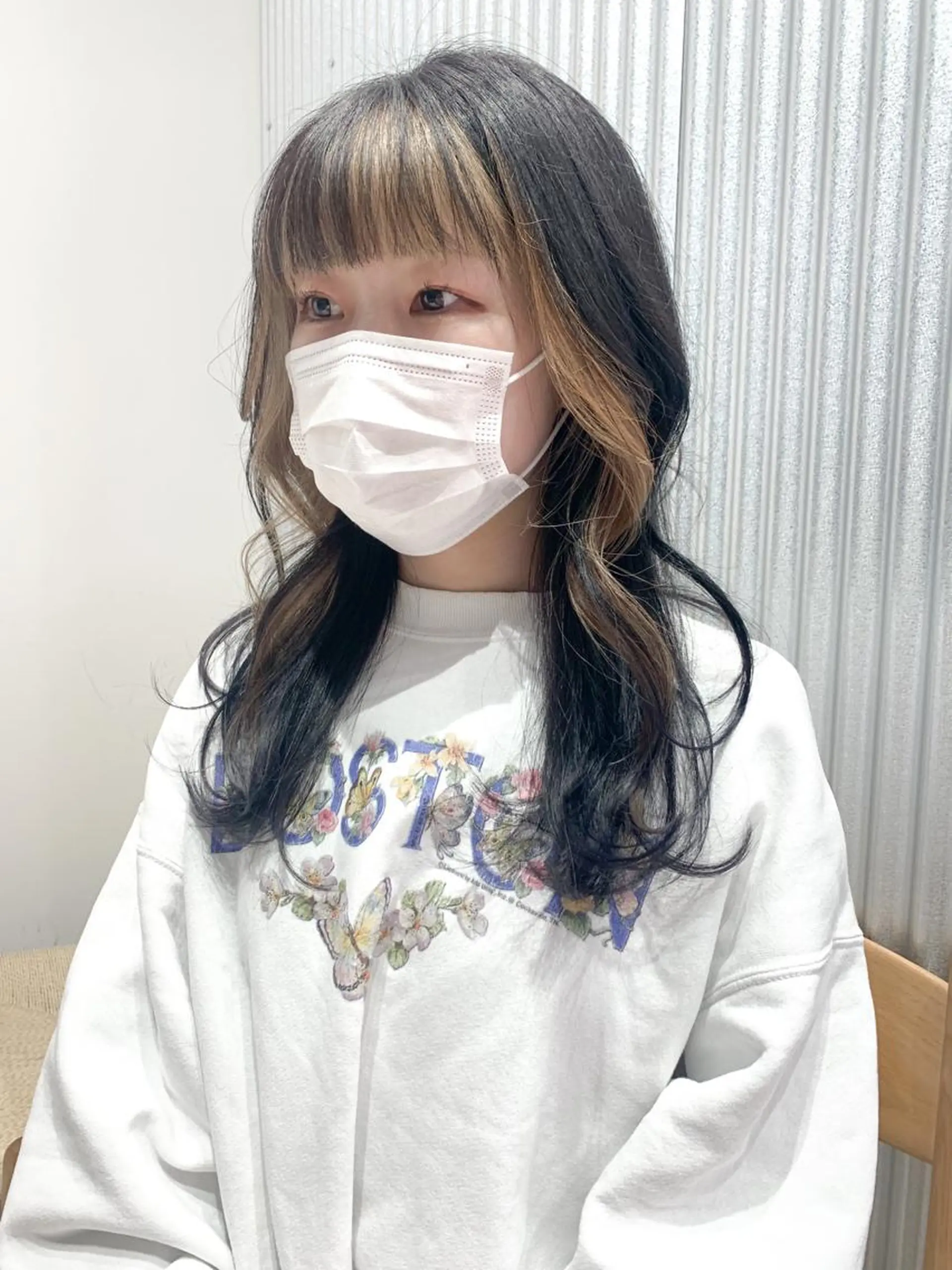 セミロング カラー ヘアアレンジ カット ヘアカラー トリートメント yuka .のヘアスタイル