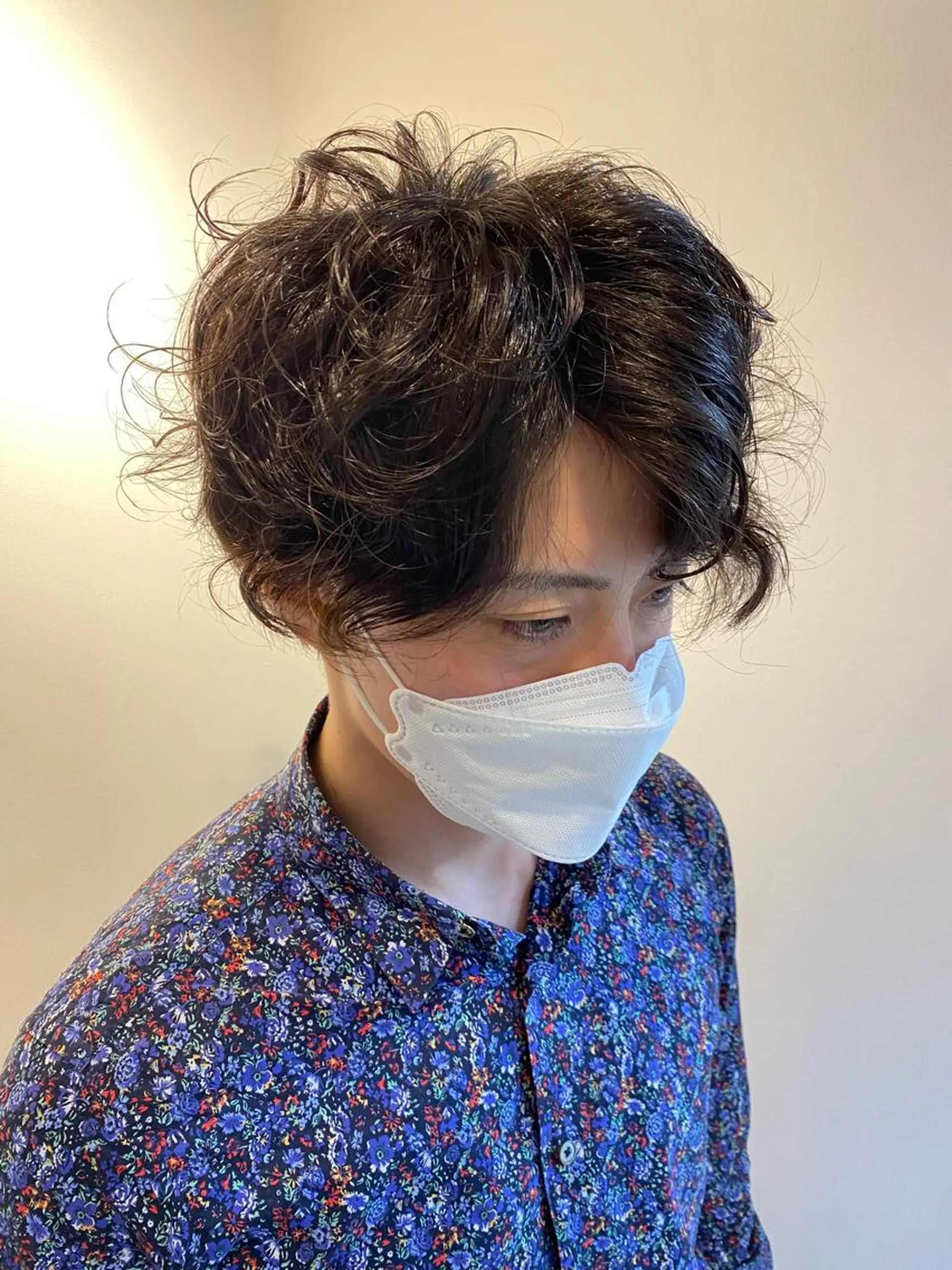 ショート カット パーマ 髪質改善 髪質改善カラーゆうひのヘアスタイル