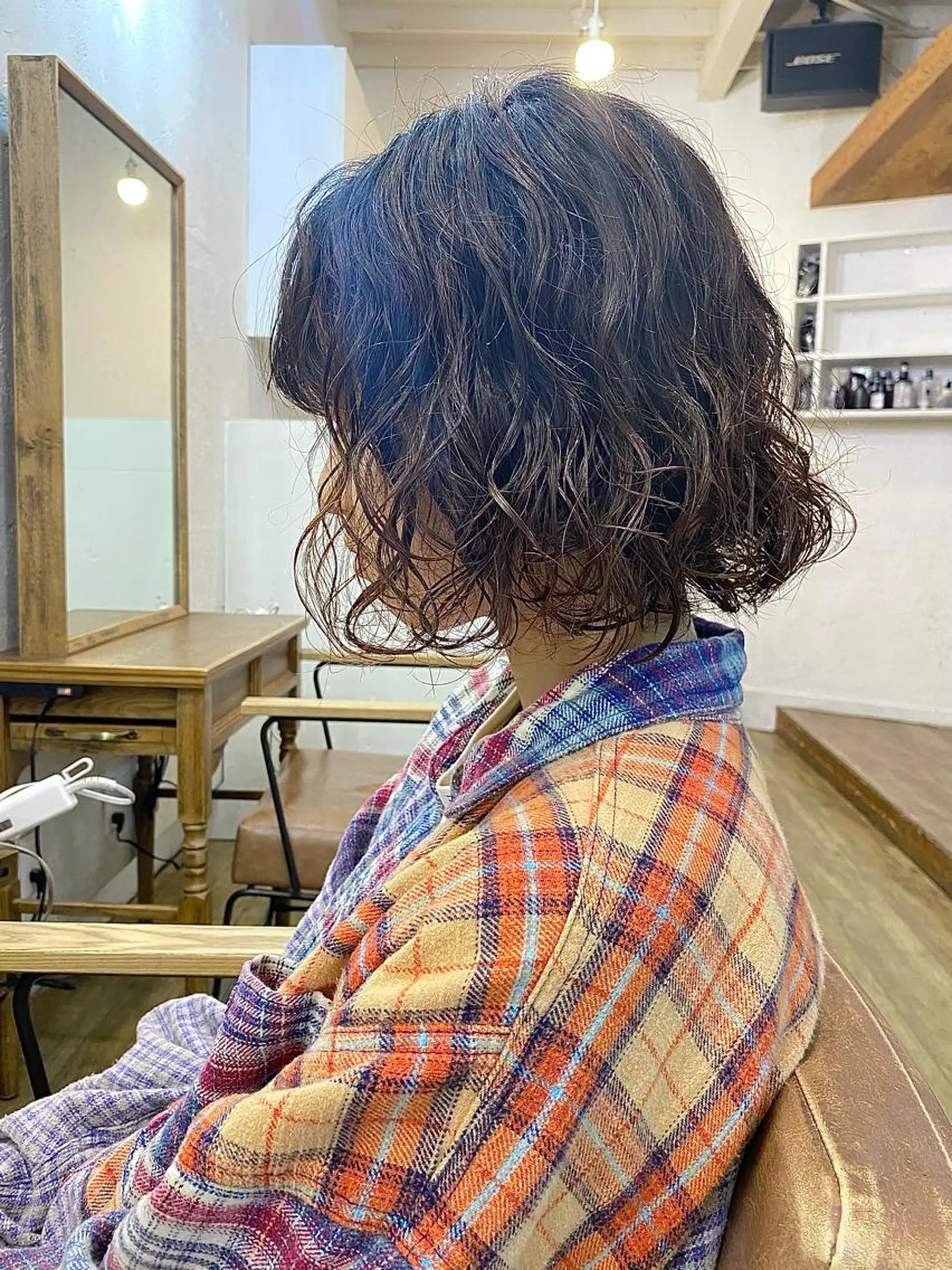 ショート パーマ レイヤー/パーマ /ウルフ/nabeのヘアスタイル