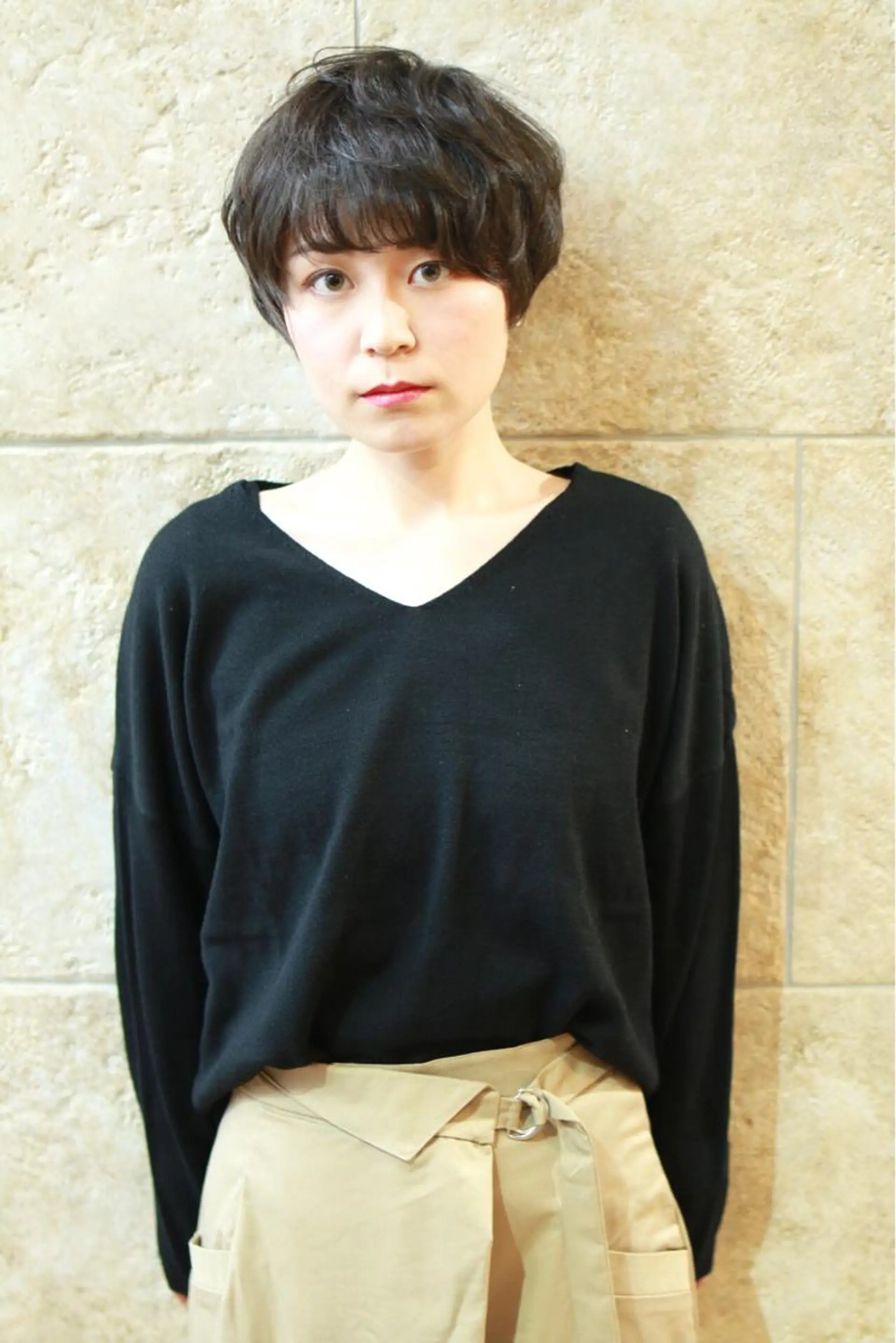 ショート カラー 斉藤 貴也のヘアスタイル