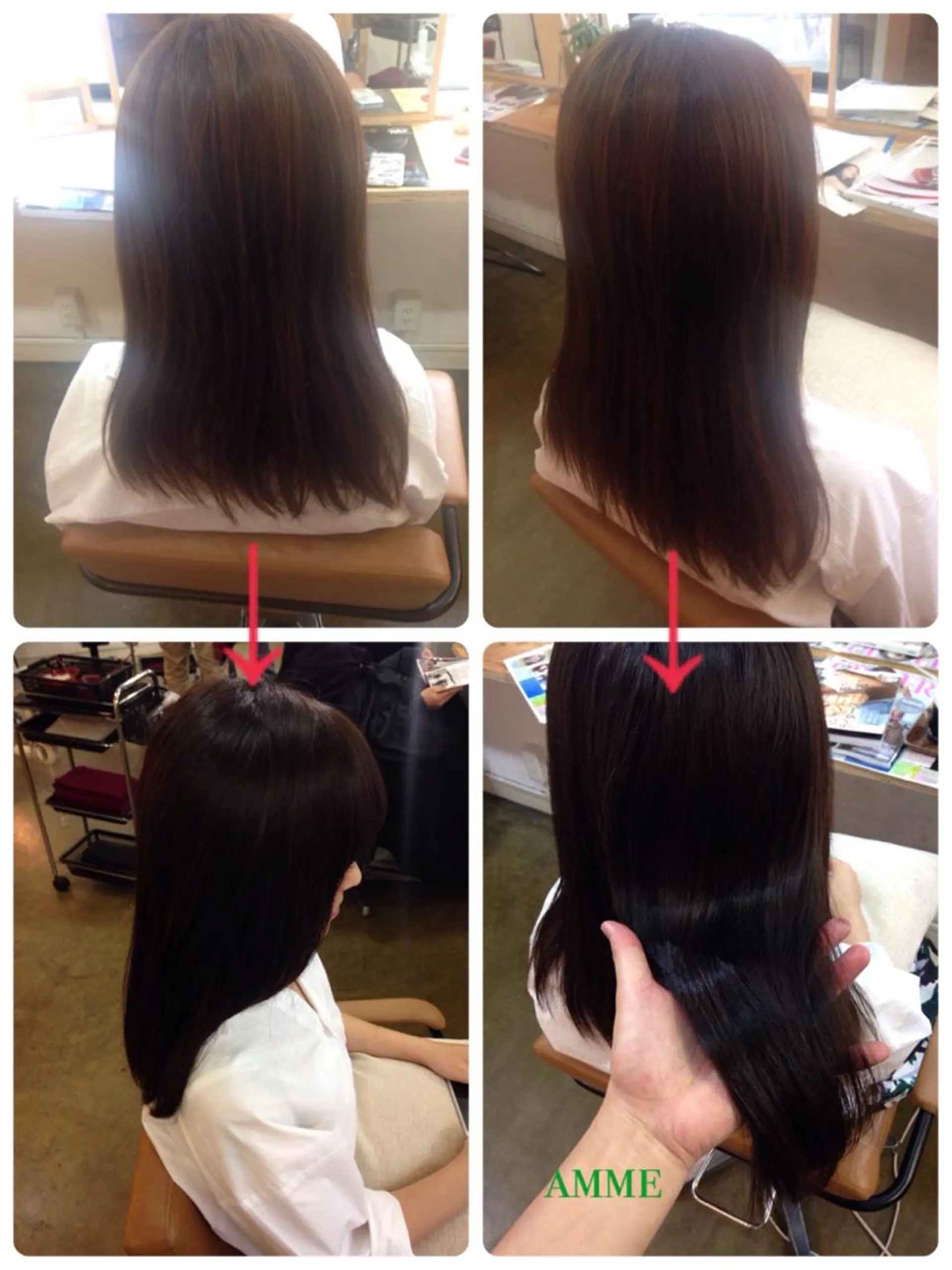 ミディアム カラー 💎髪質改善💎 デザイナーshinのヘアスタイル