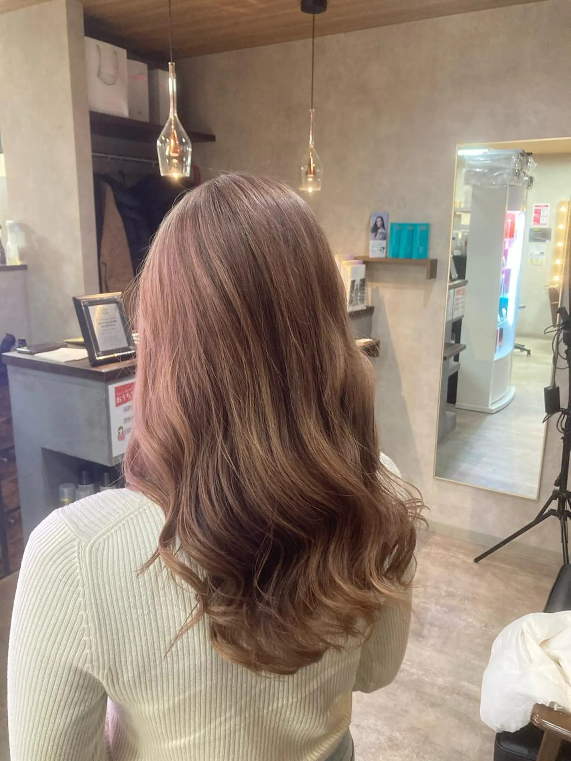 ミディアム トリートメント RIENS xrea一樹のヘアスタイル