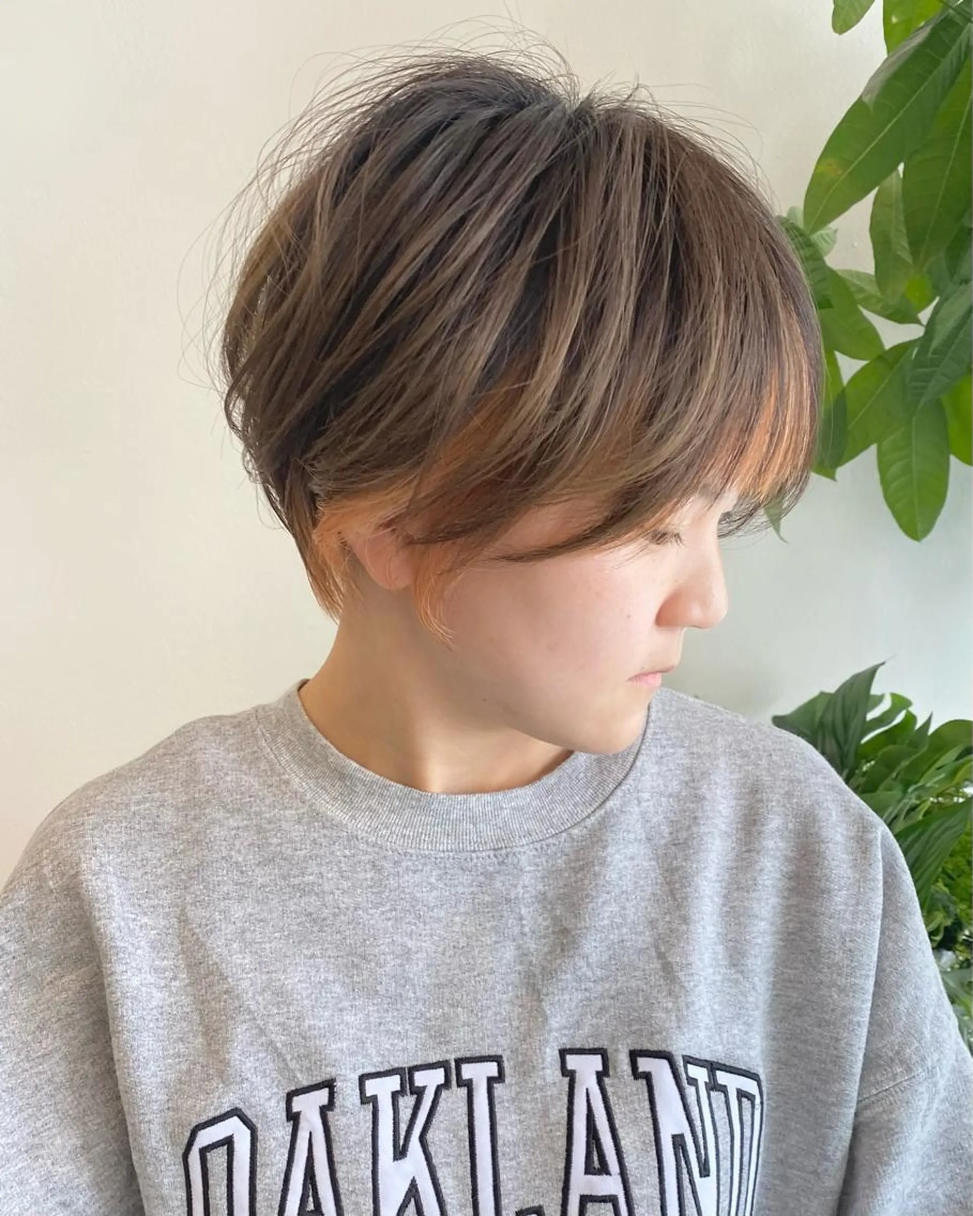 ショート 福本 可奈子のヘアスタイル