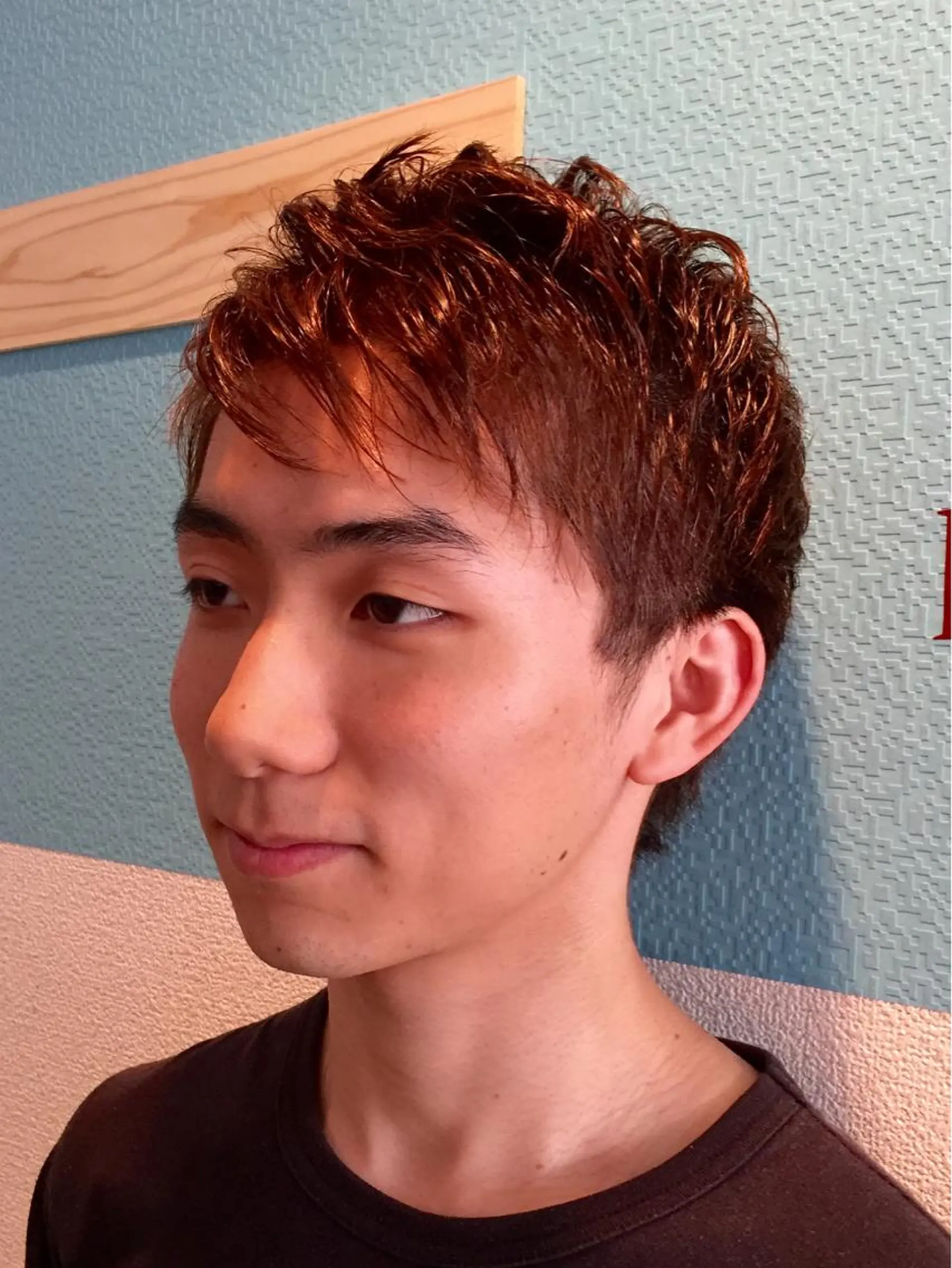 ショート カラー メンズ 早朝✨ヘアセット 着付け/清水玲歌のヘアスタイル