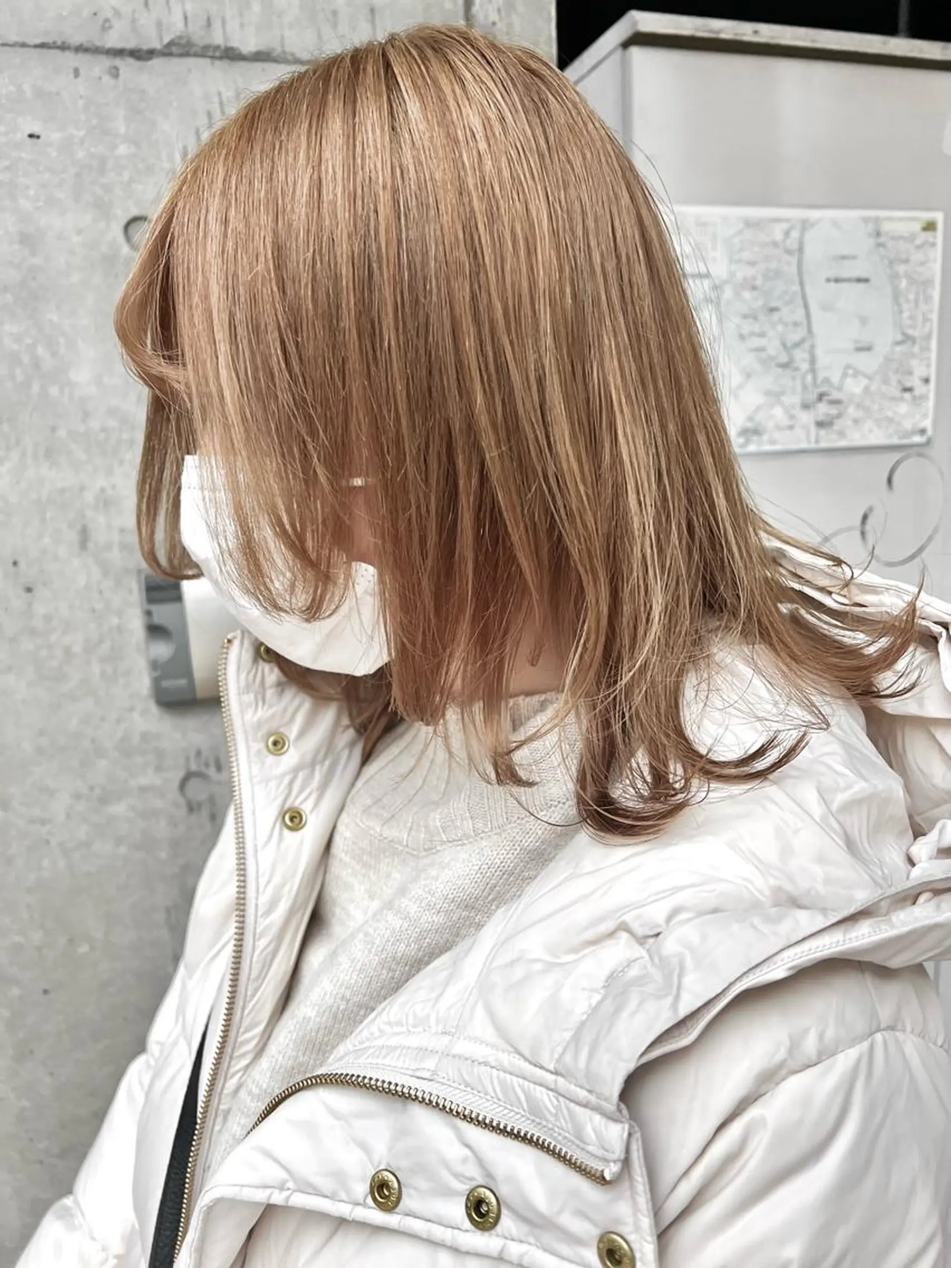 ミディアム カラー ヘアアレンジ 🐺ウルフの神🐺 /カラー/けいすけのヘアスタイル