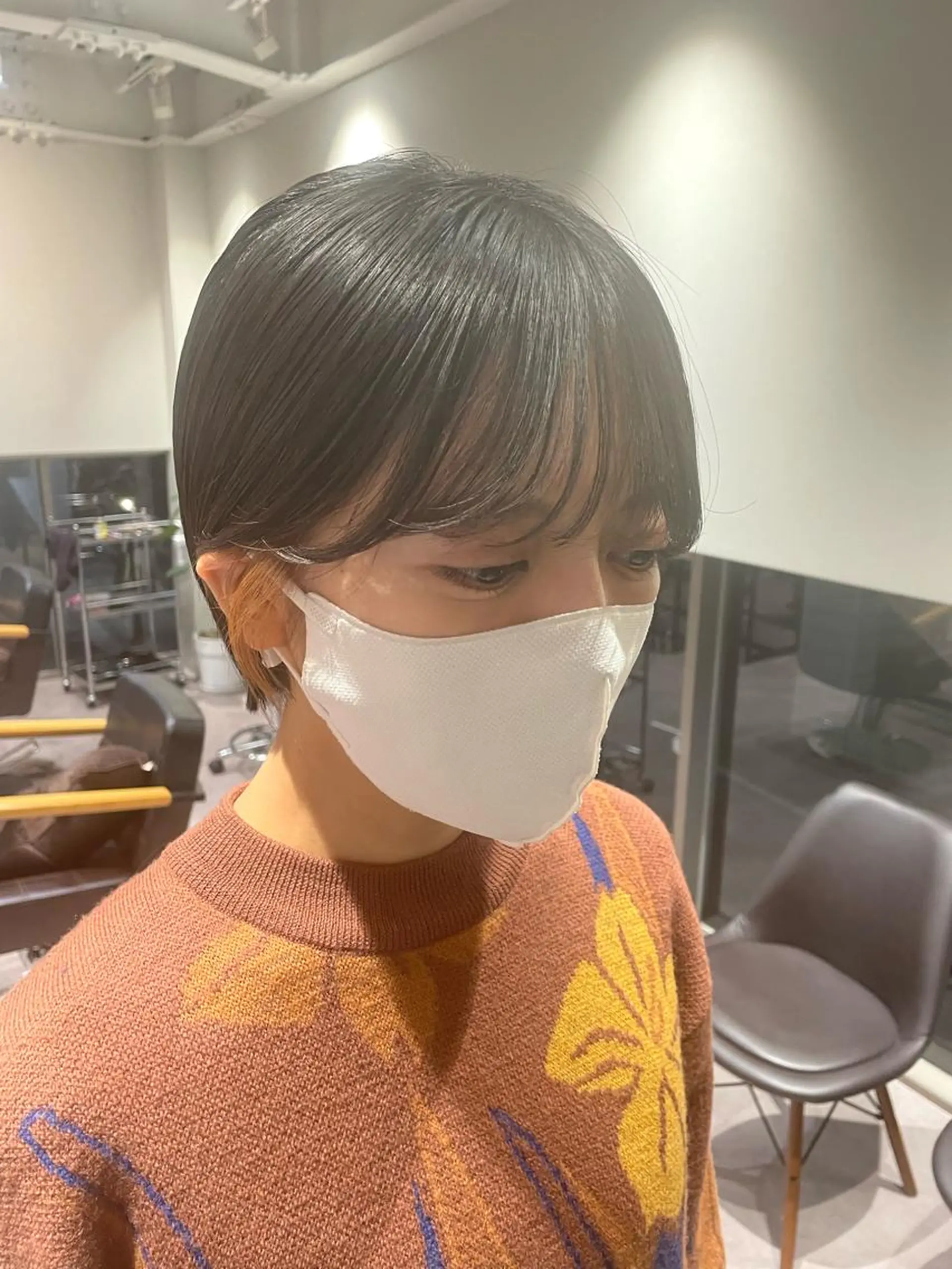 ショート ショートヘア 韓国風/オシャレ /縮毛矯正/滝口琴未のヘアスタイル