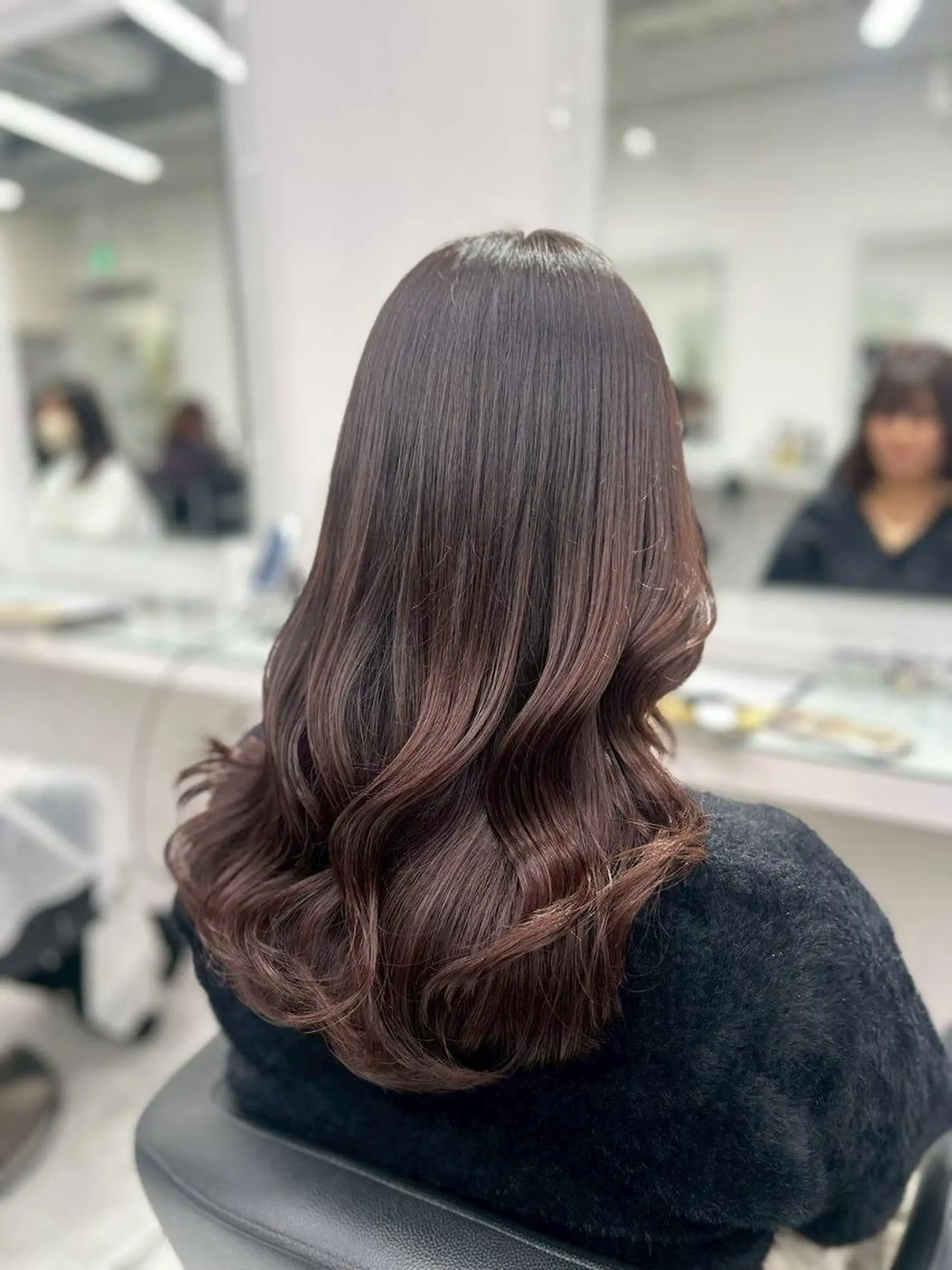 カラー 透明感・似合わせ カラー🌼池袋美容室のヘアスタイル